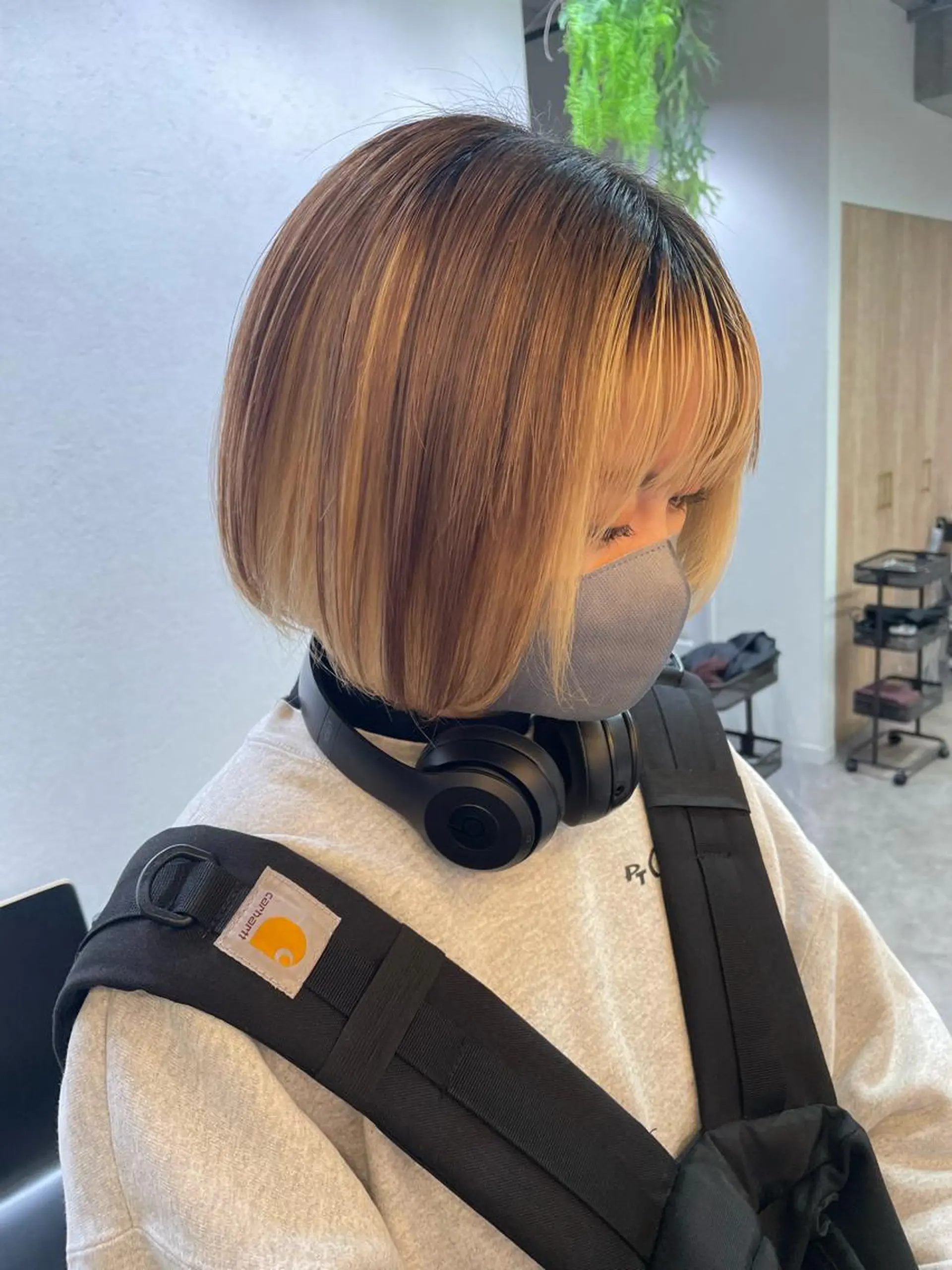 ショート カラー ヘアカラー ブリーチ/ハイトーン 🌏💊RAINEのヘアスタイル