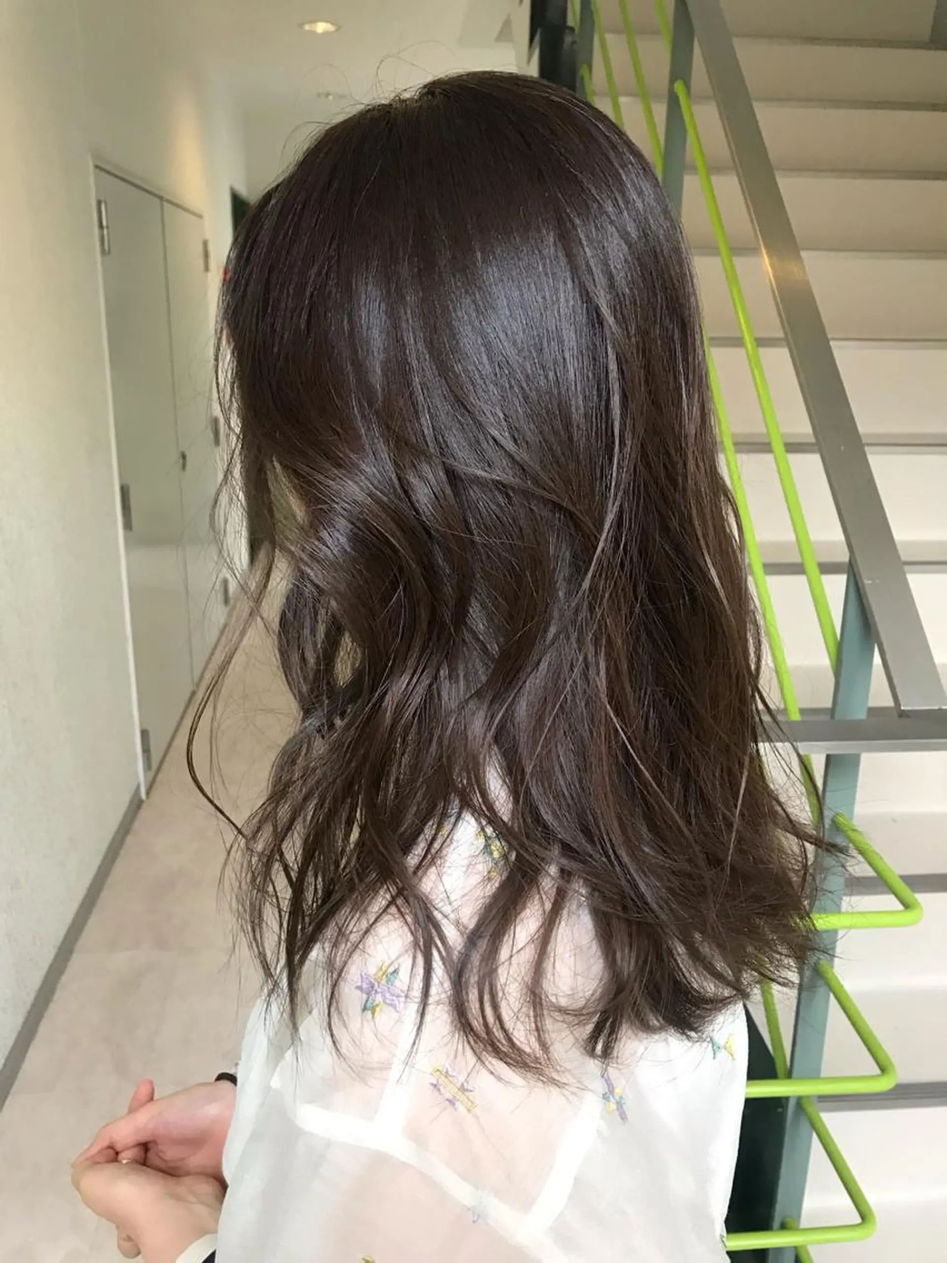 セミロング GO TODAY SHAIRE SALON所属・miu (ミユ)のヘアスタイル