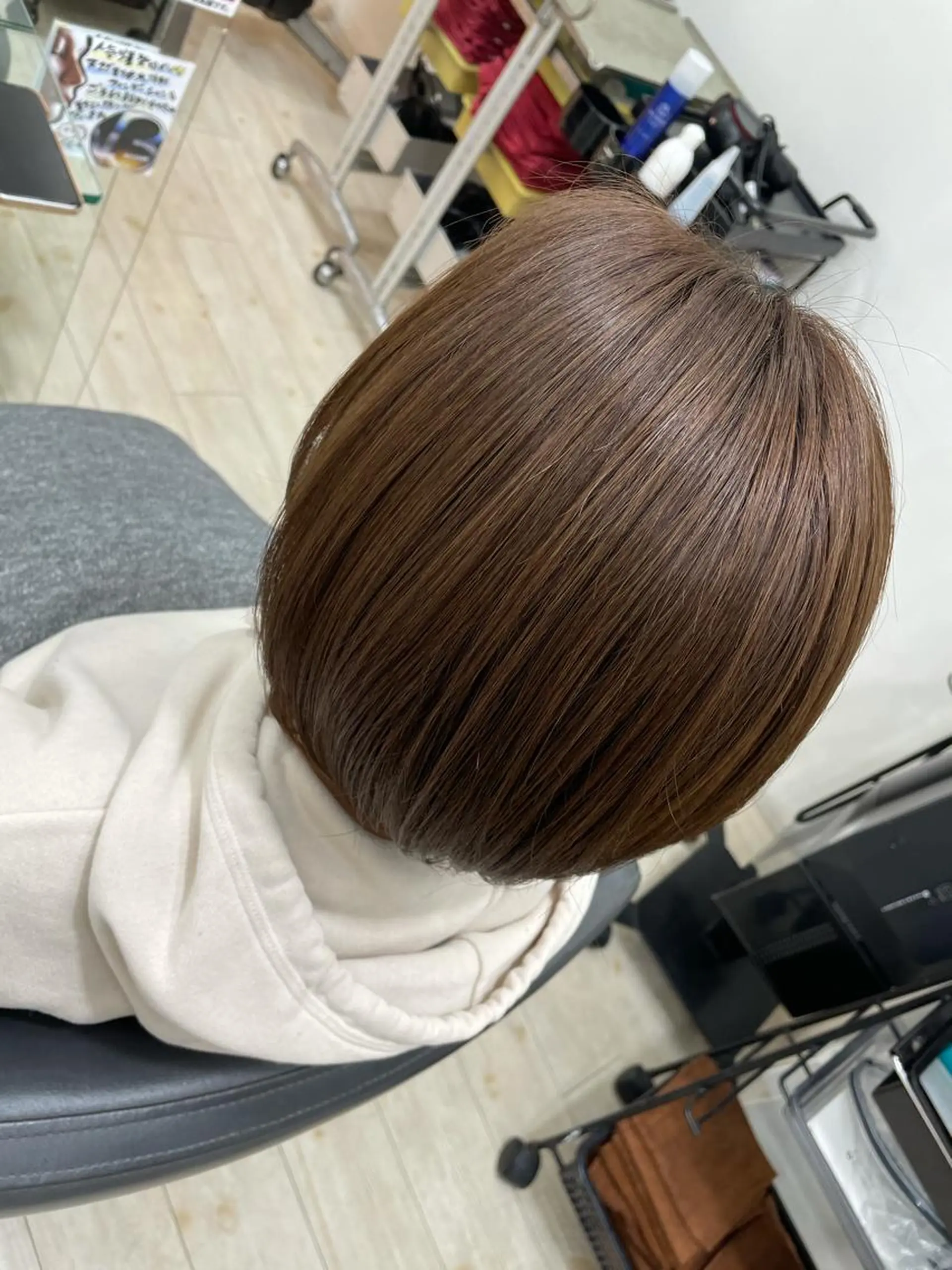 ショート 心斎橋/海外レイヤー 募集中三好玲奈のヘアスタイル