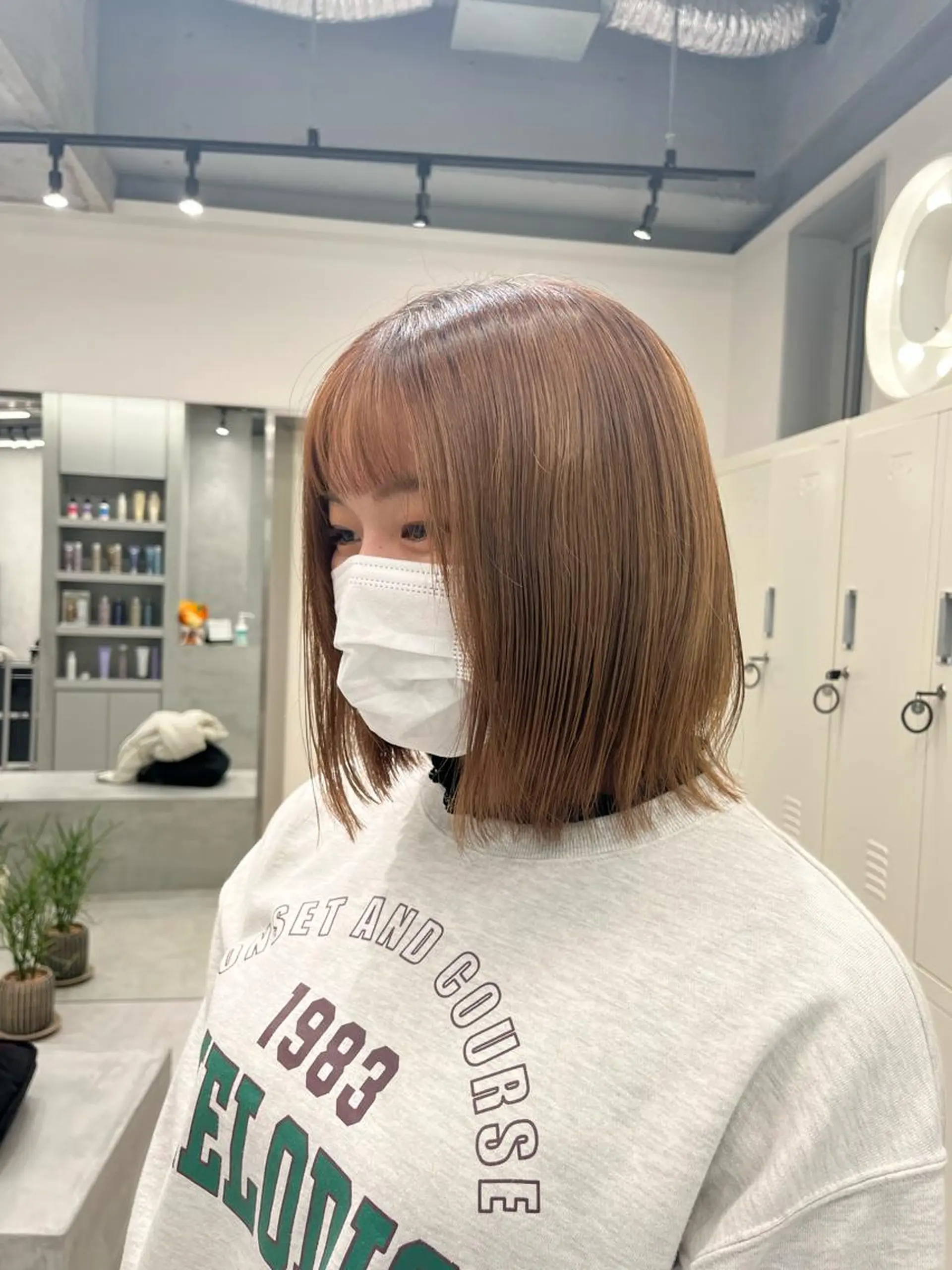 ショート ボブ dot .tokyo所属・中村 彩夏のヘアスタイル