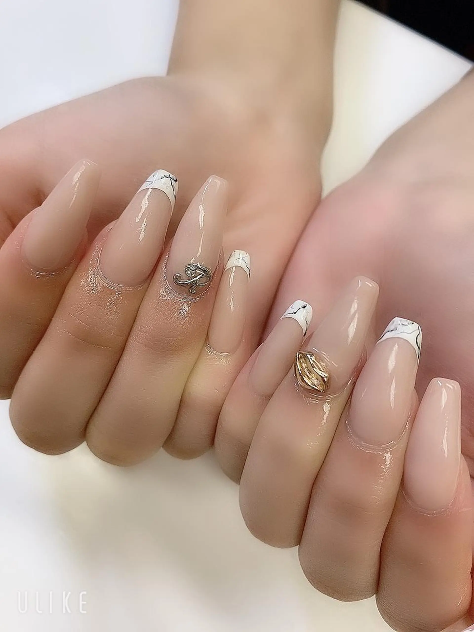 ロング ハンドネイル JNA認定講師🌸 RIEのネイルデザイン