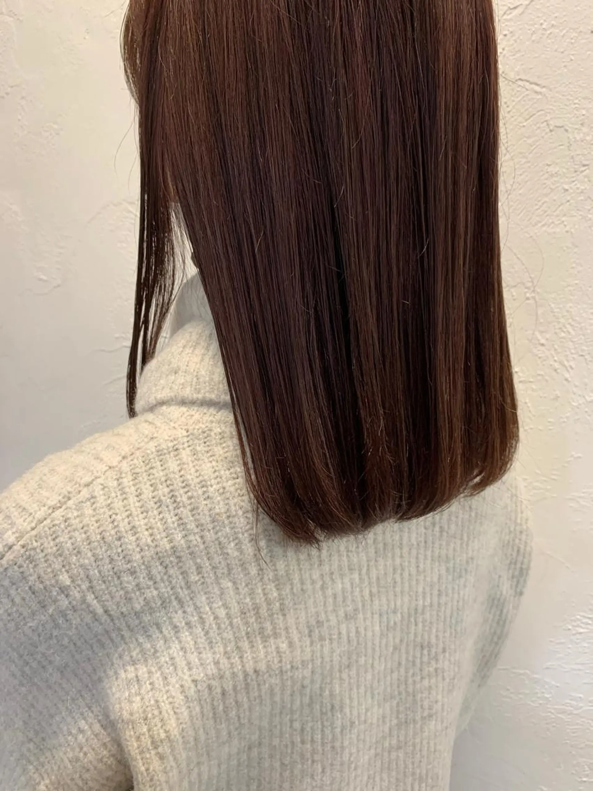 セミロング 小顔レイヤー×コンパ クトボブ/林隆平のヘアスタイル