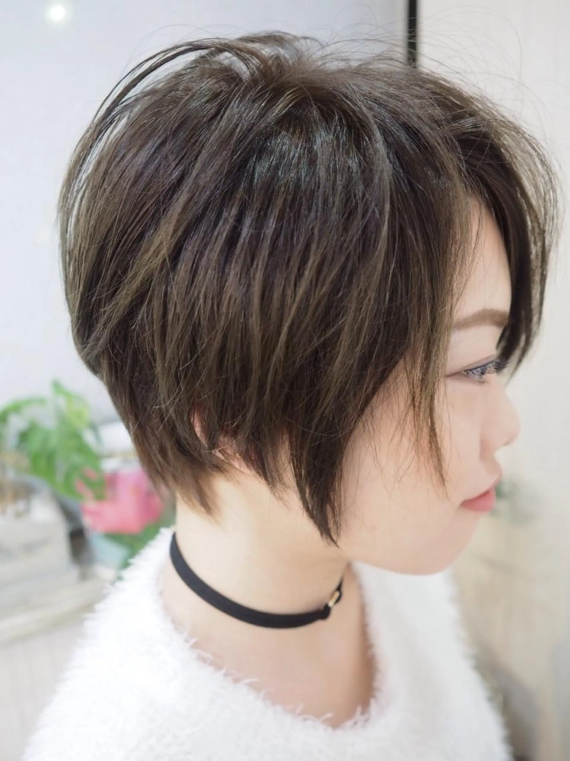 ショート アッシュ ショートヘア 【全部無料🙇】 おがわようしんのヘアスタイル