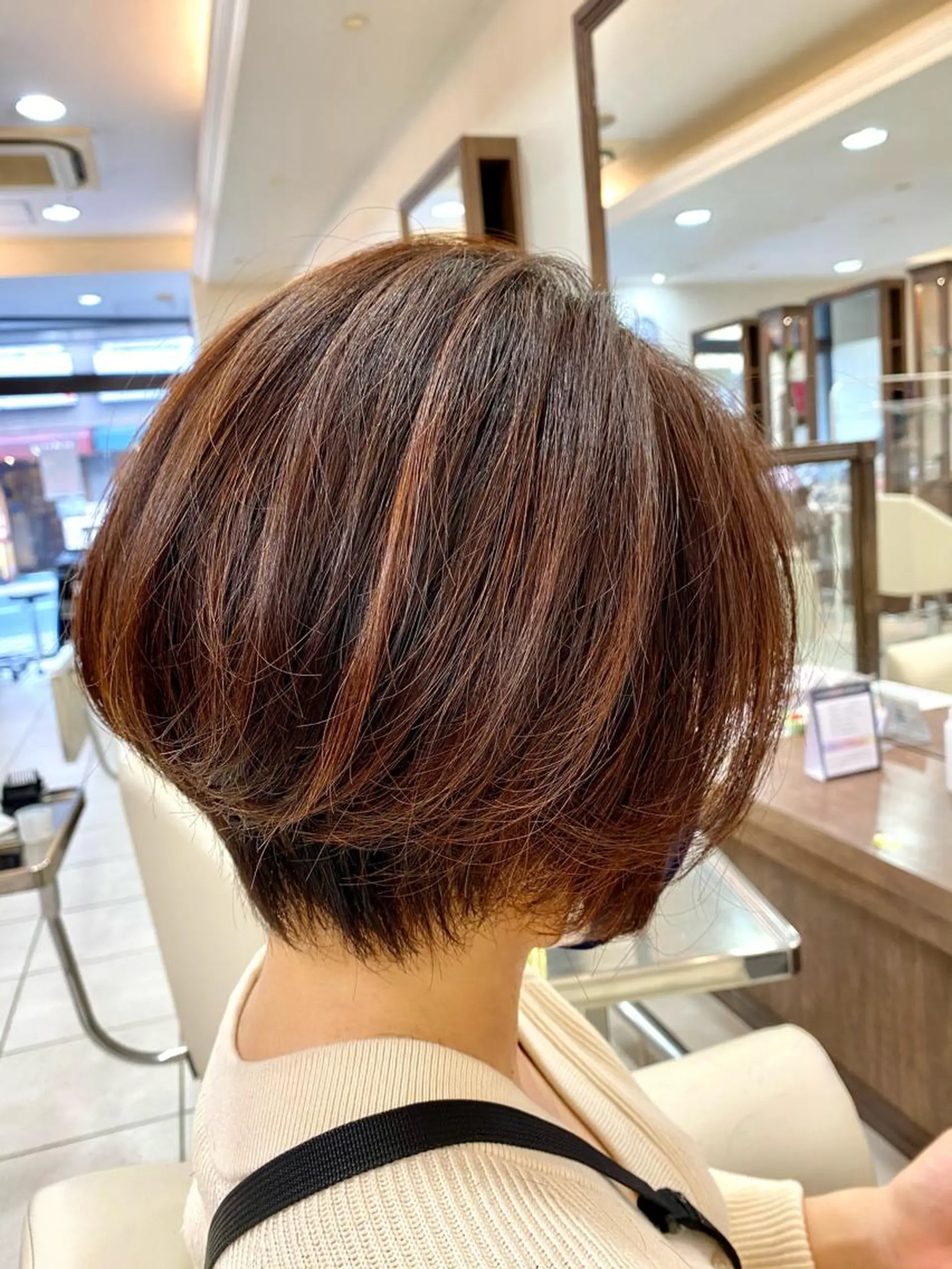 ショート カラー カット トリートメント 《大人気髪質改善》 プログレス国分寺店のヘアスタイル