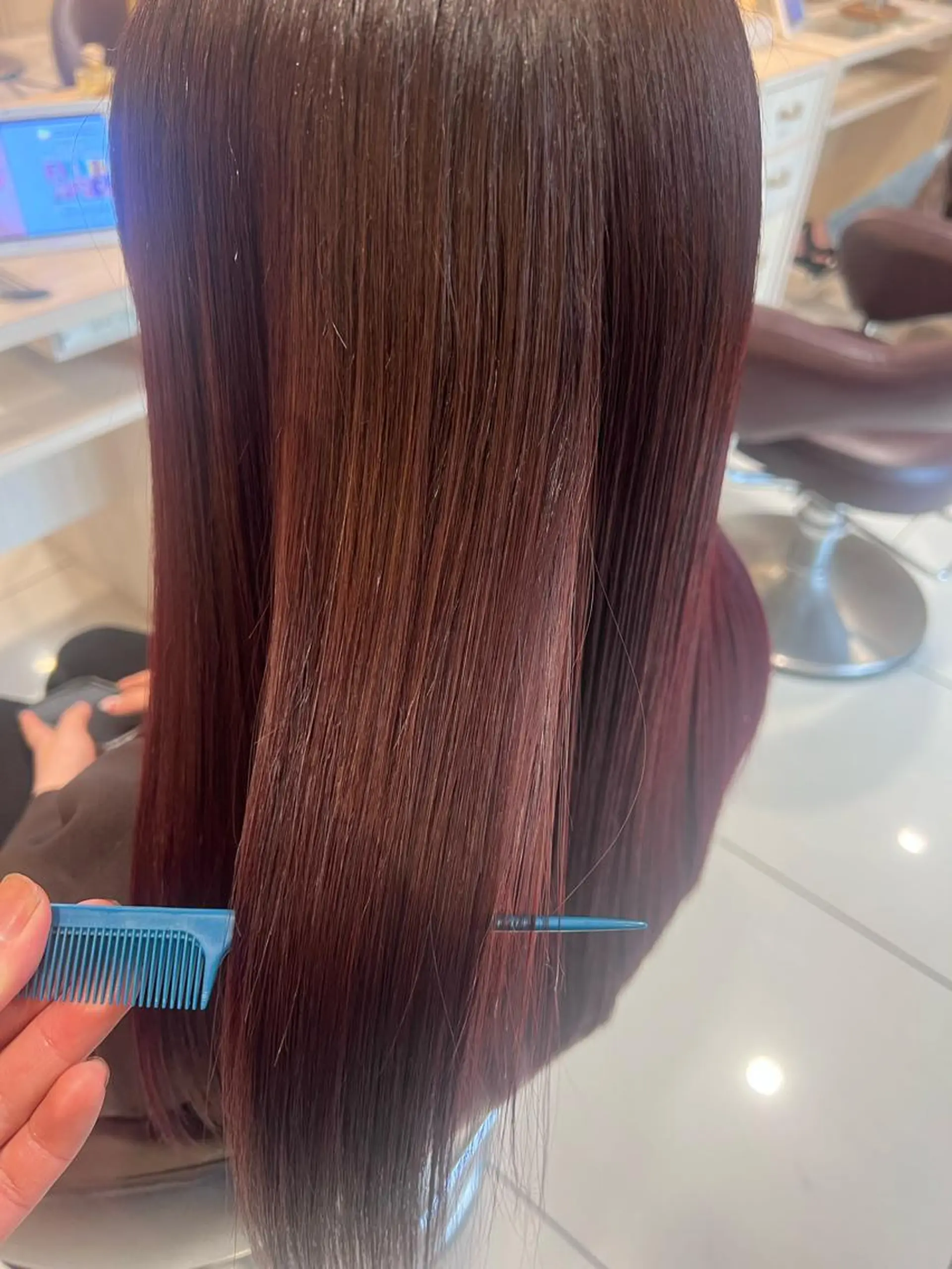 ロング カラー メンズ 髪質改善 トリートメント 豊田 恭平のヘアスタイル