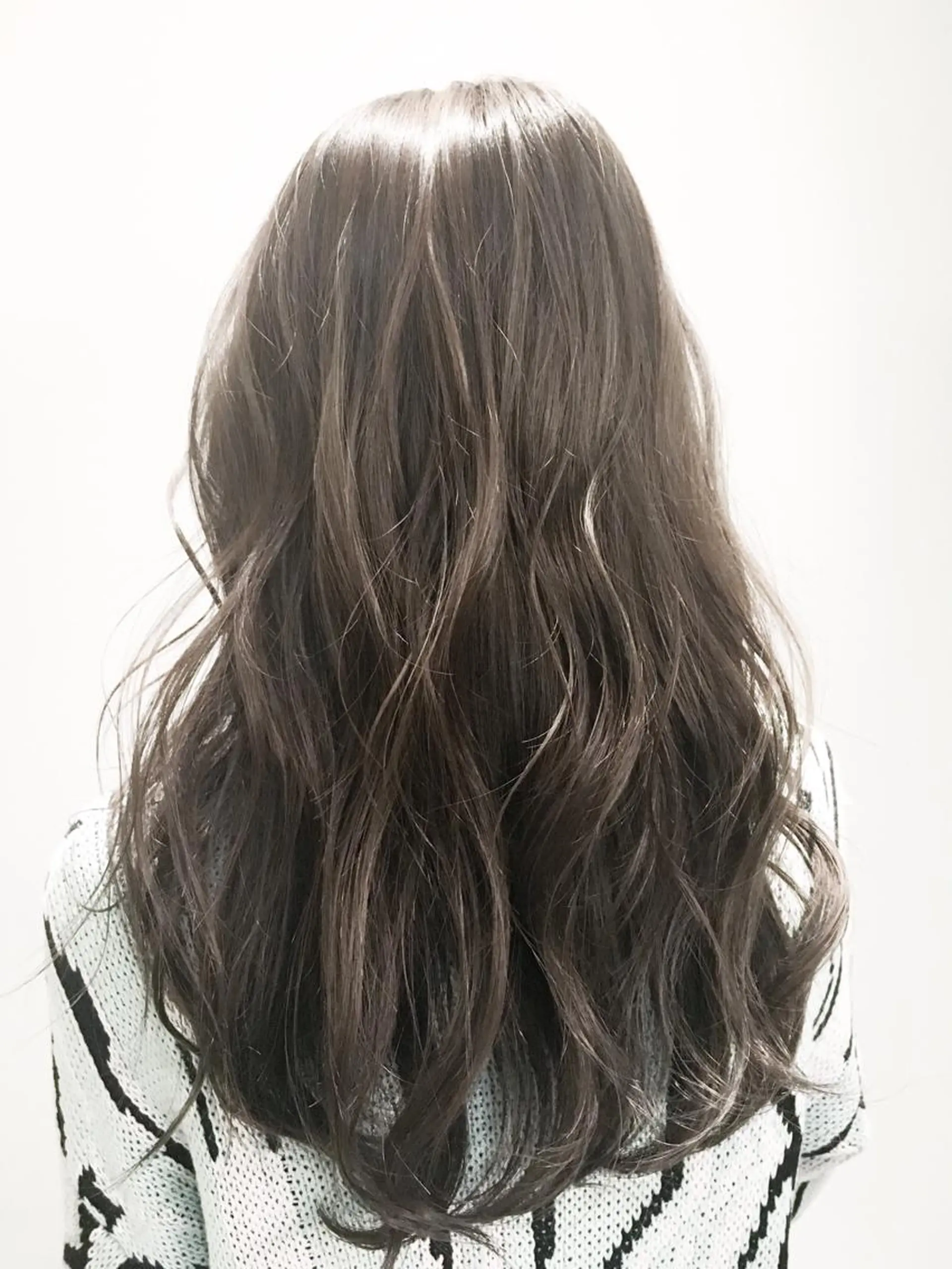 ロング カラー グレージュ 髪質改善/トリート メント/益田直幸のヘアスタイル