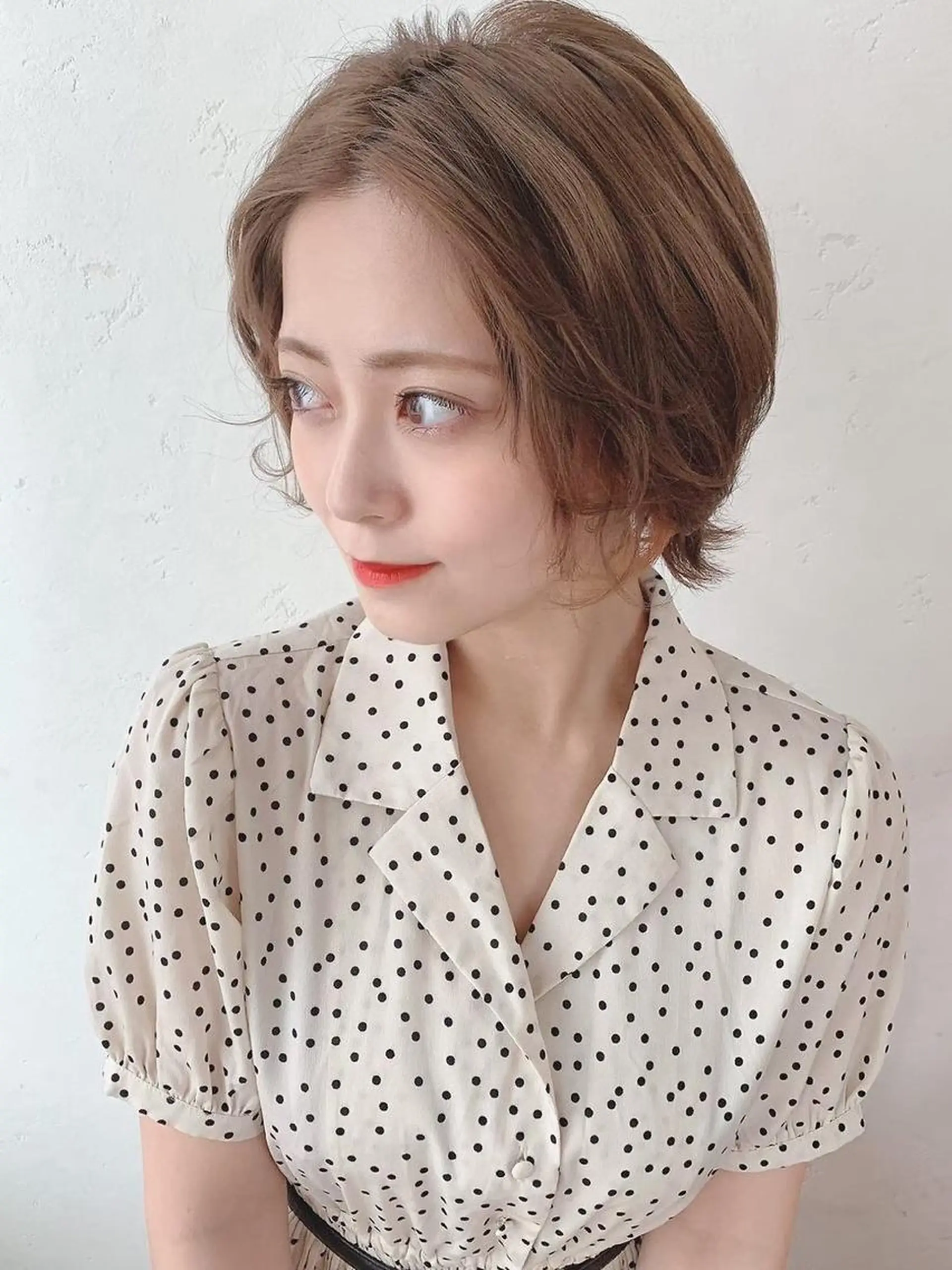 ミディアム カット ヘアカラー CECIL hair なんば店所属・メンズパーマ 艶髪☆店長☆有馬のヘアスタイル