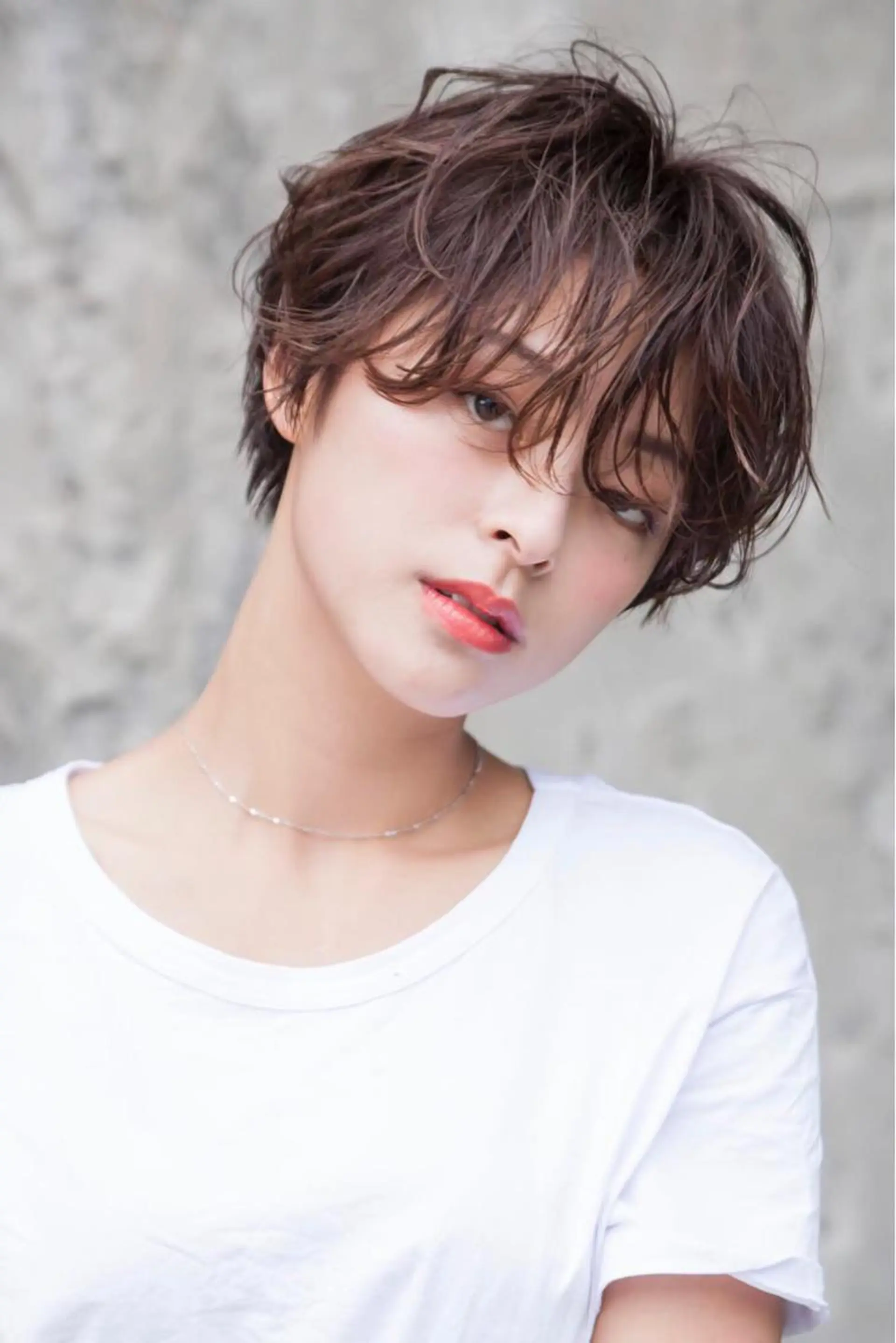 ショート カラー パーマ 💘透明感カラー💘 沖本 将宏のヘアスタイル