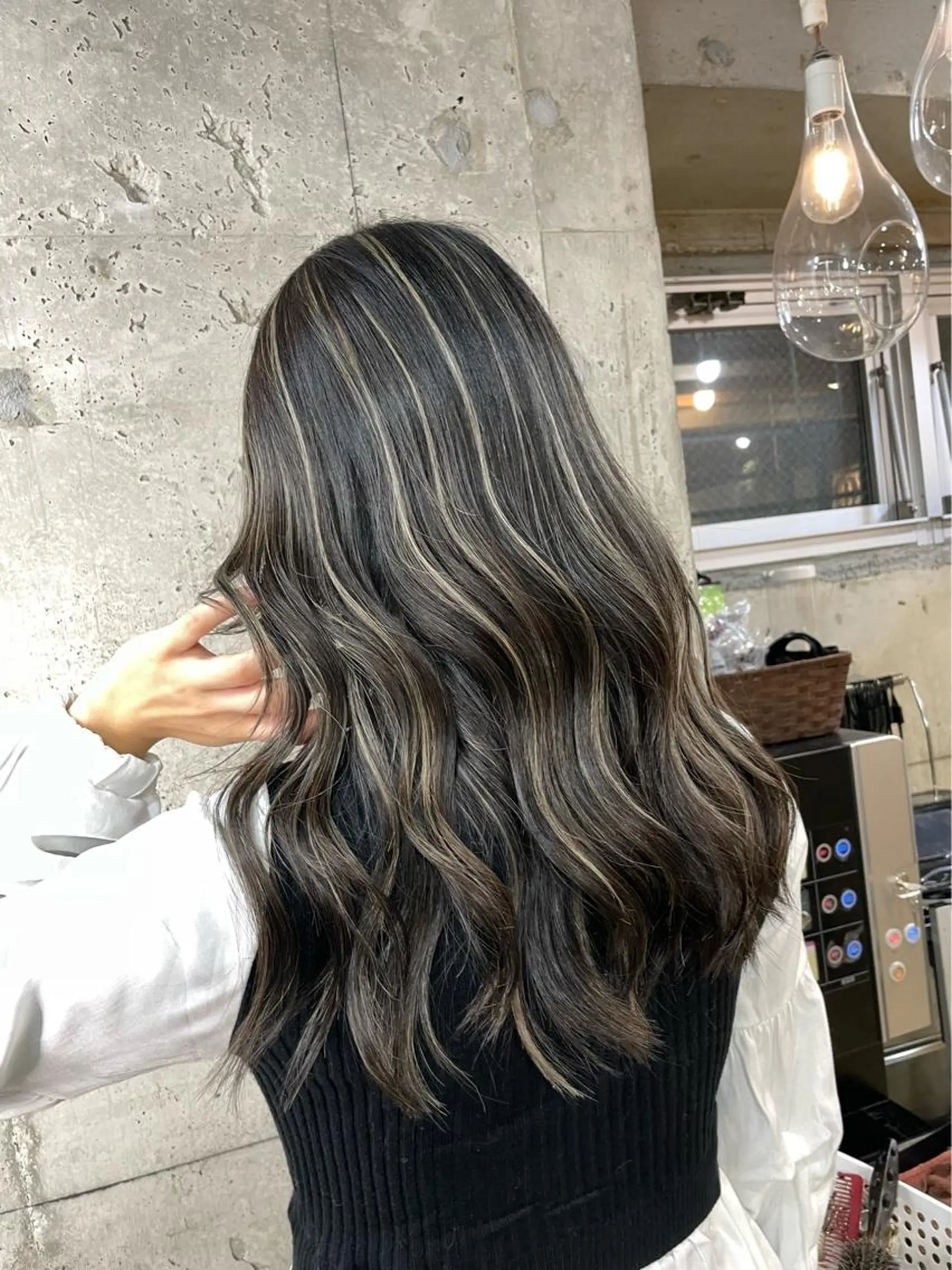 ロング カラー 新宿/美髪矯正 髪質改善/韓国風山本のヘアスタイル