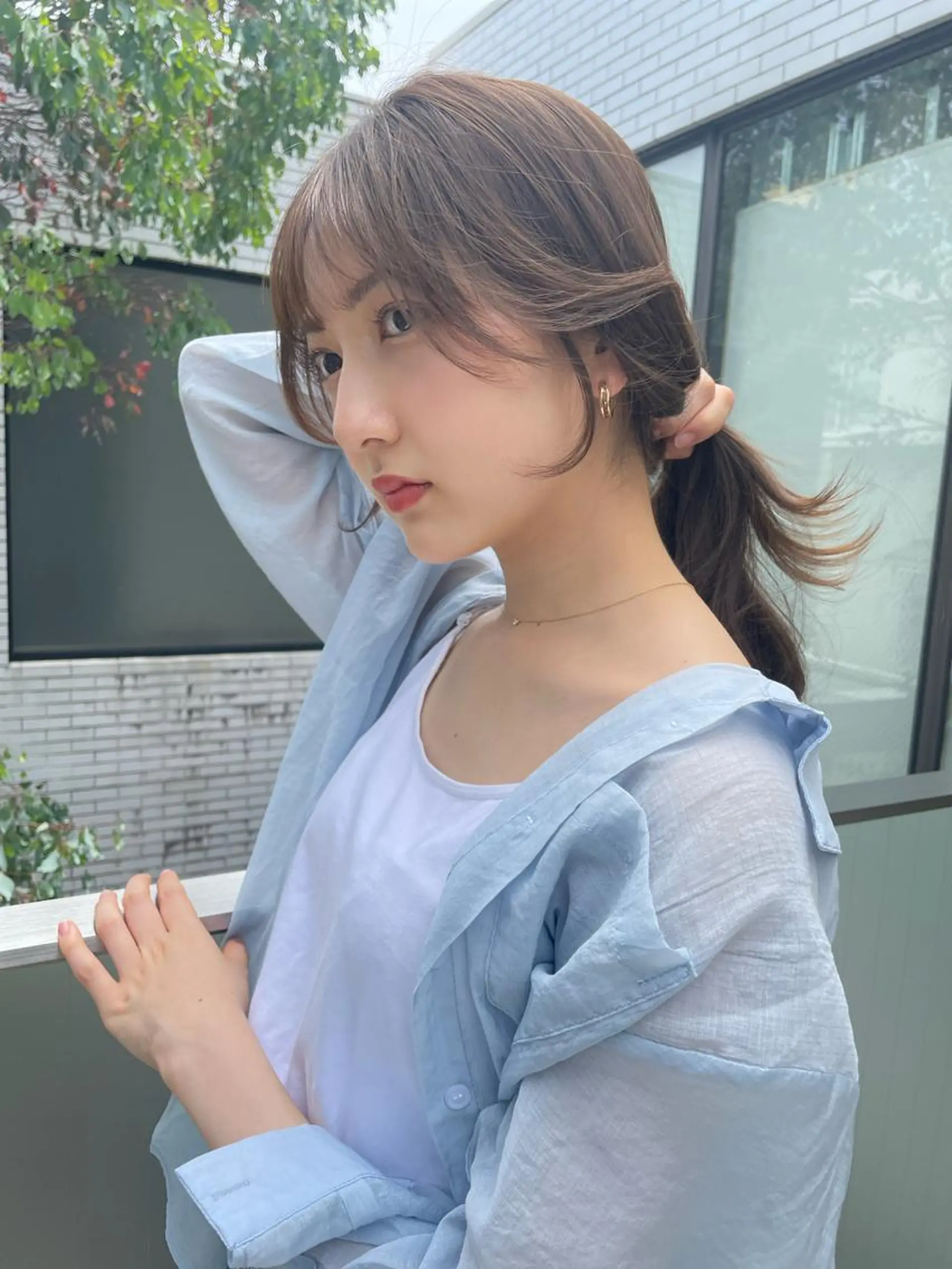 ロング 韓国🇰🇷透明感 ERIのヘアスタイル