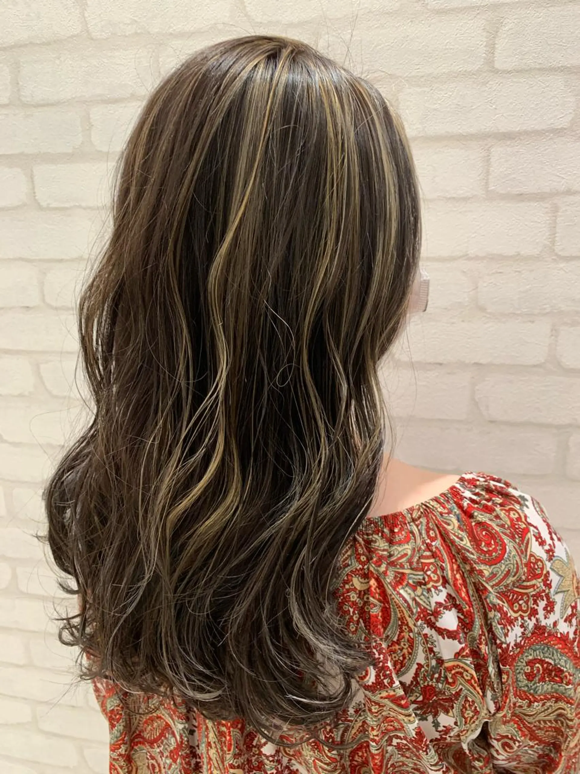 ロング カラー ハイライトカラー メッシュ ハイライト Gain所属・Gain Nanamiのエステ・リラクイメージ