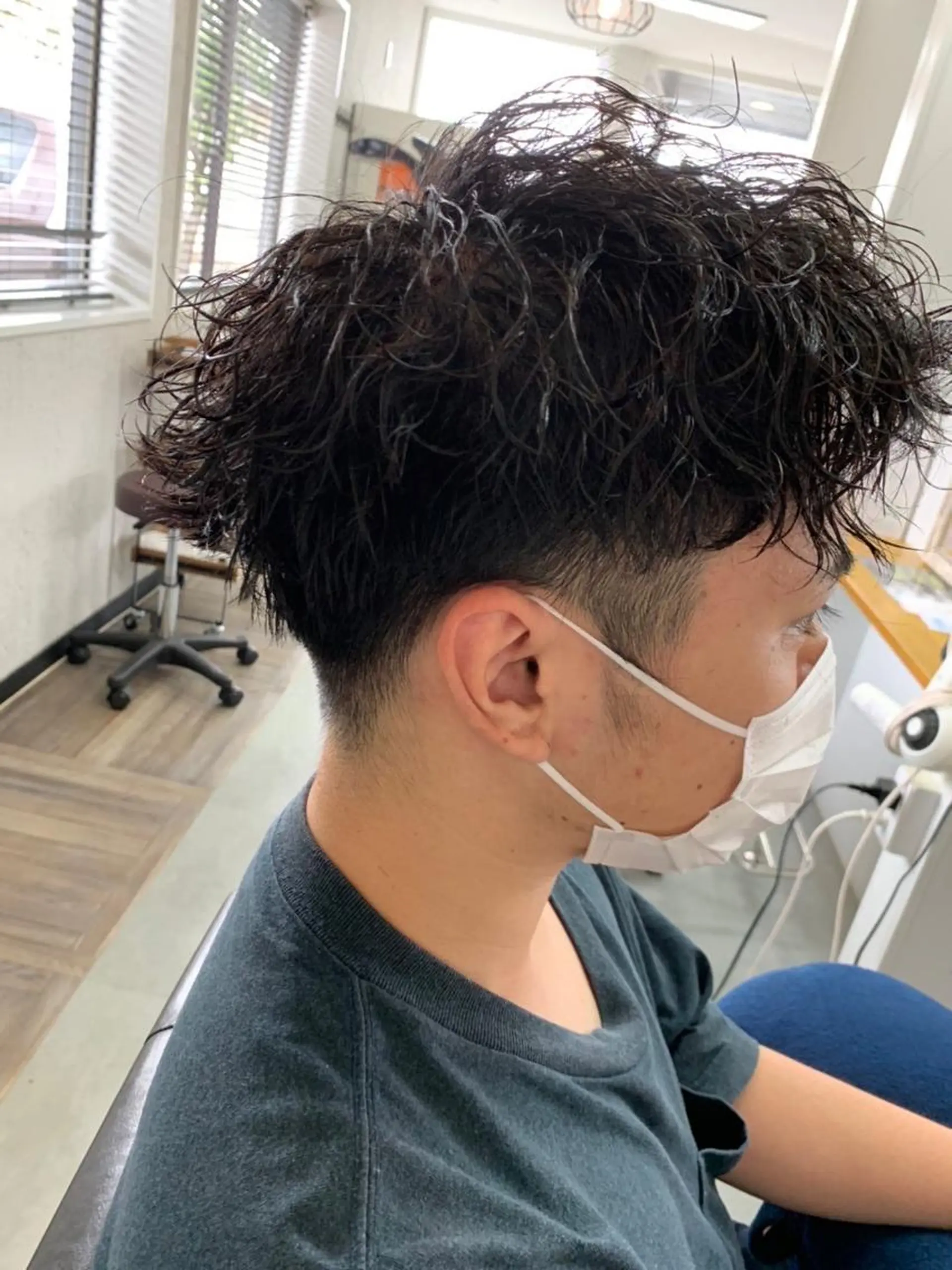 ショート メンズ カット パーマ 井上椋介 【Recharme】のヘアスタイル