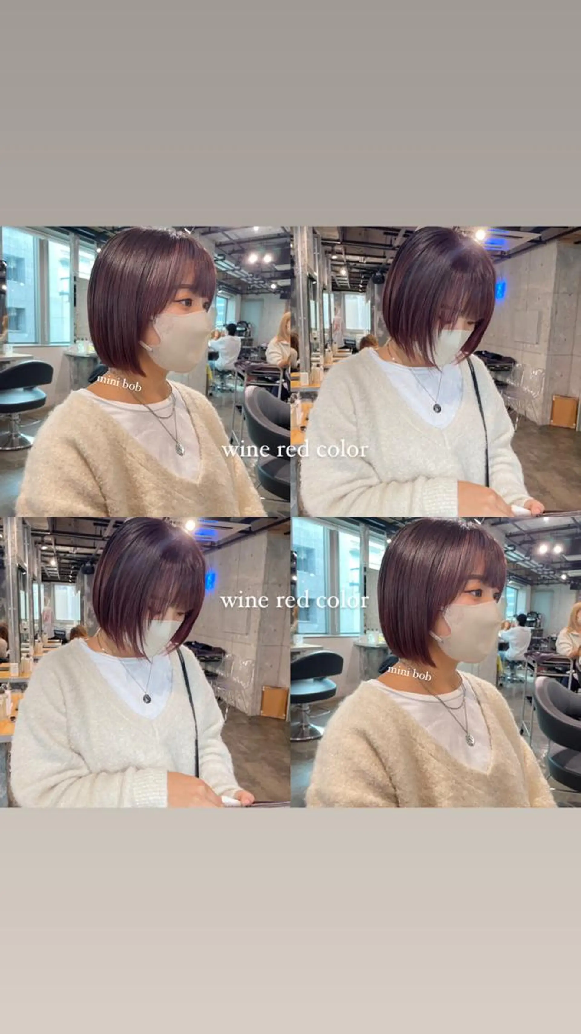 ショート カラー パーマ ヘアアレンジ メンズ キッズ ネイル マツエク・マツパ アイブロウ 透明感カラー・レイヤ ー🎀amika🎀のヘアスタイル