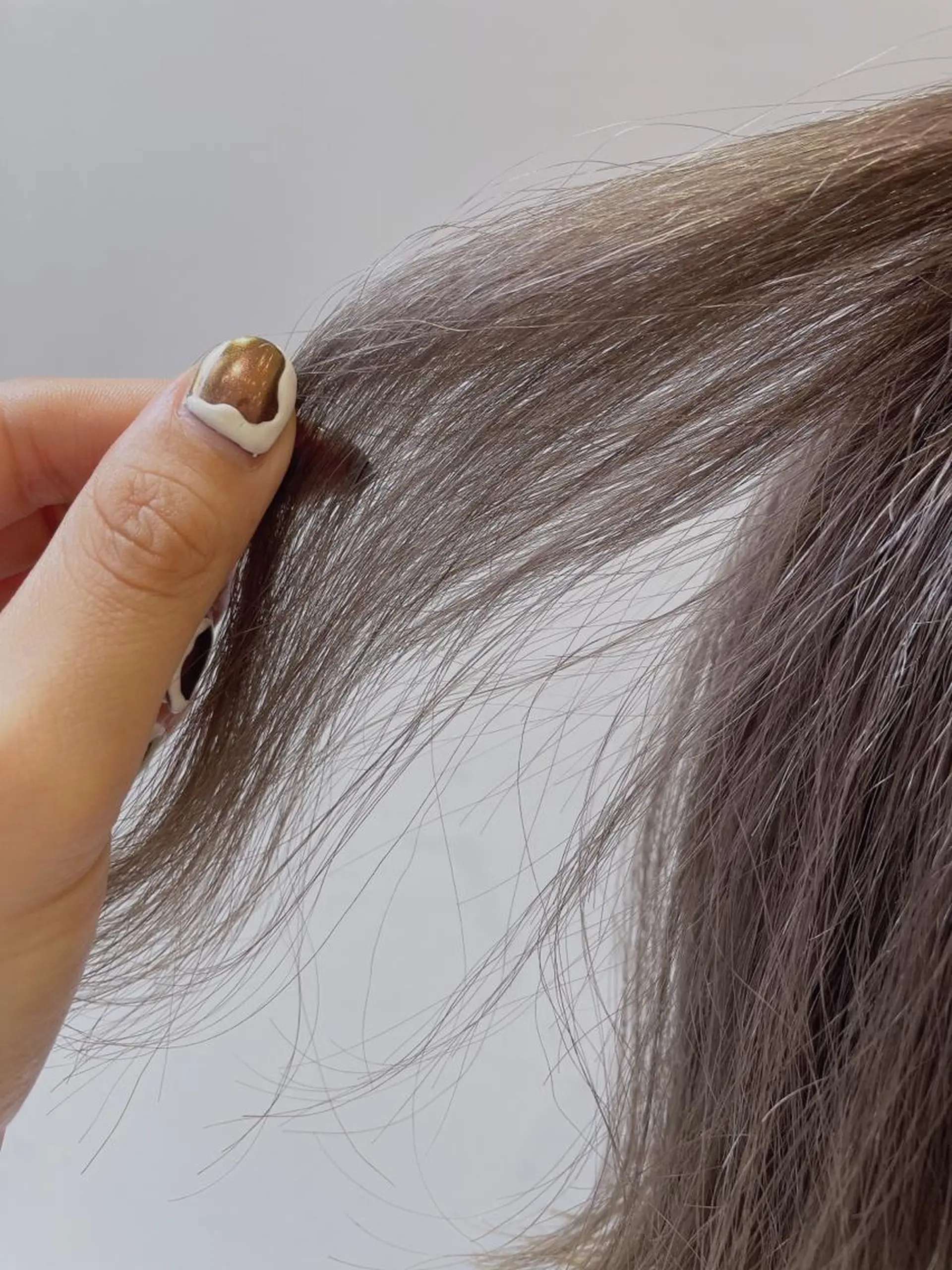 ミディアム カラー グレージュ カット ヘアカラー トリートメント 🦖鶴岡香純🦖 産休中のヘアスタイル