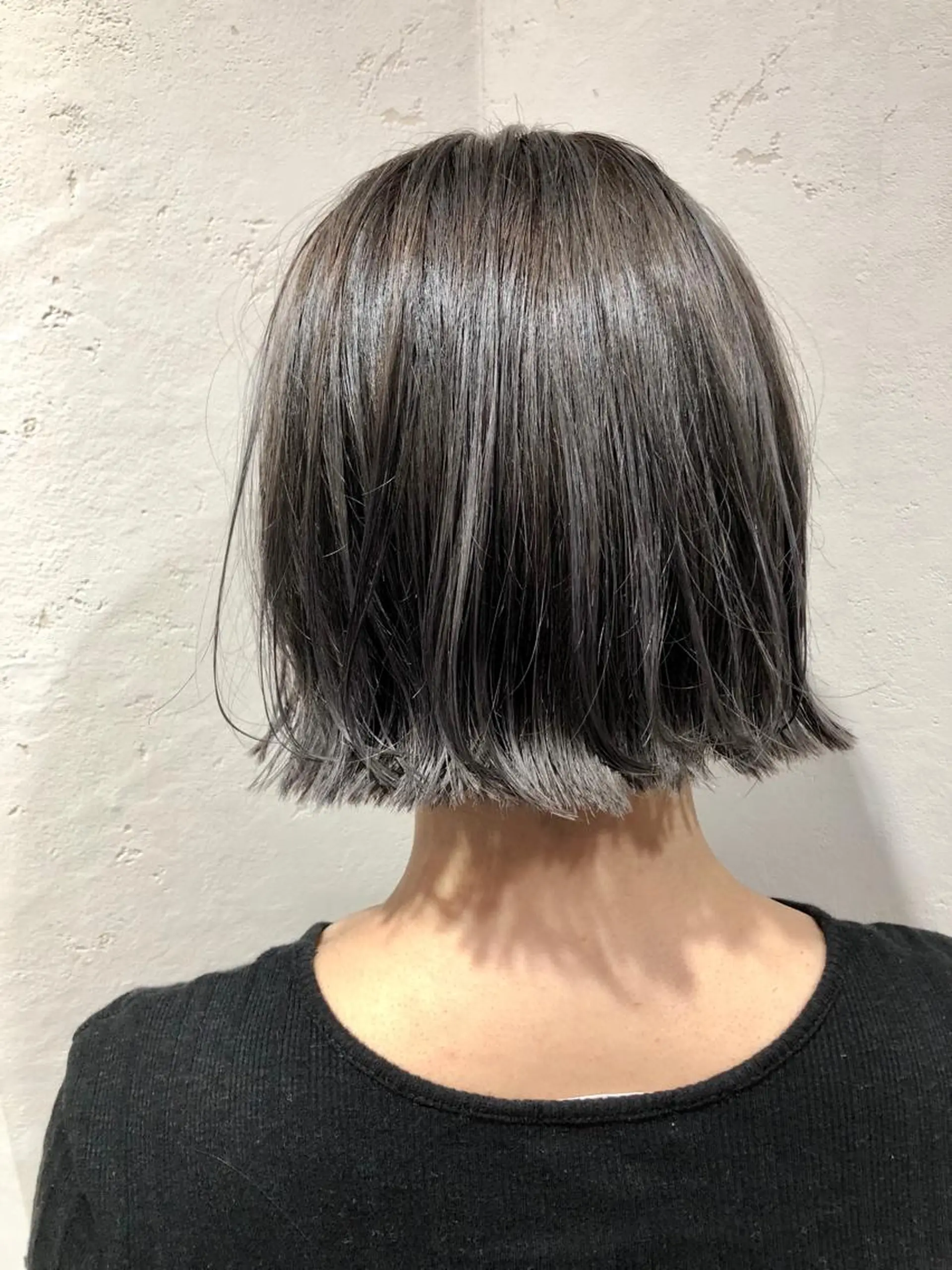 ショート カラー アッシュ アッシュグレー アッシュグレージュ グレージュ 外ハネヘア 恵比寿🤍似合わせ 艶髪育成特化 清水のその他イメージ