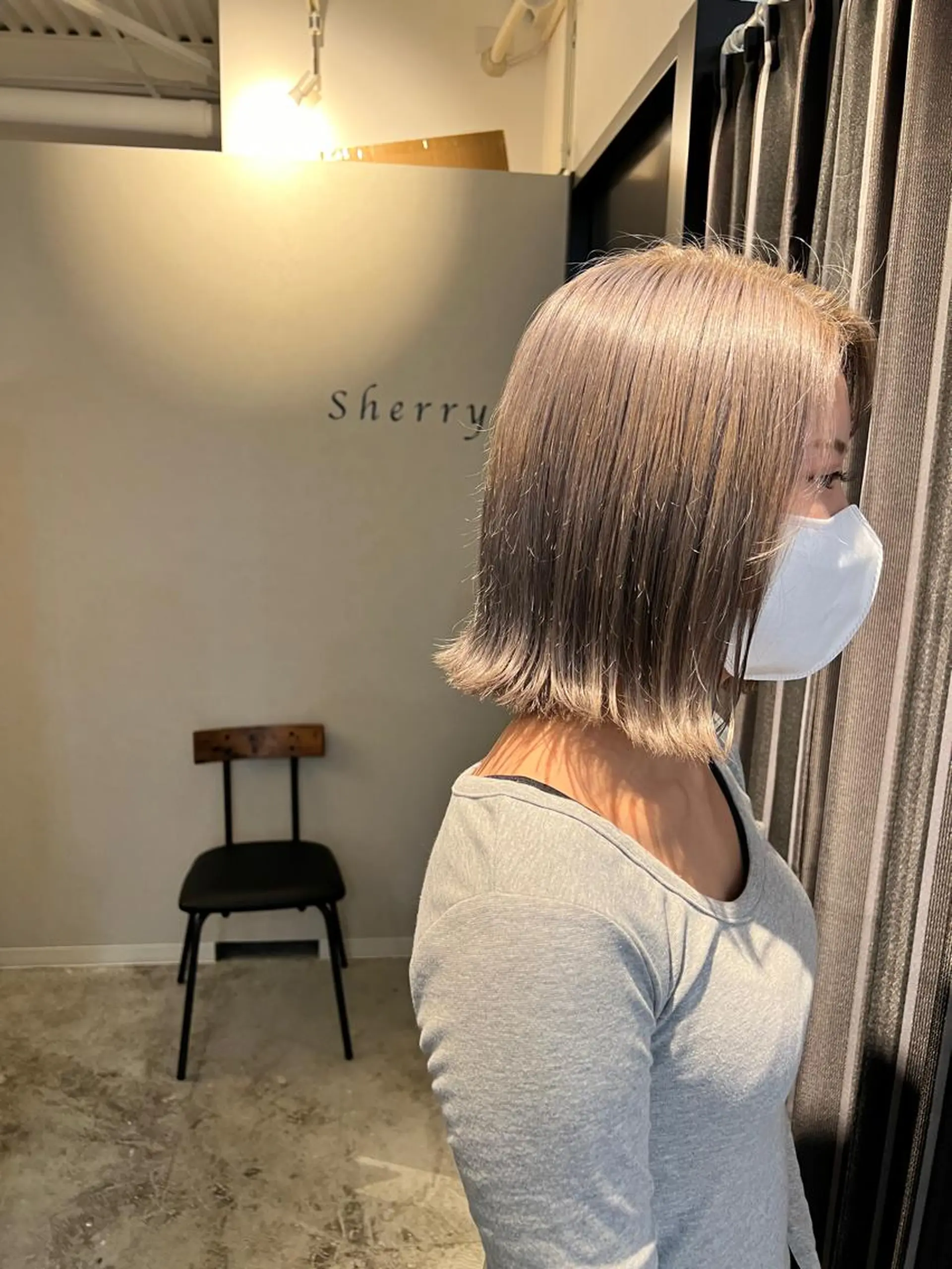 ミディアム カラー ヘアカラー トリートメント 目を惹く艶髪/髪質 改善カラー🤎ぐっちのヘアスタイル