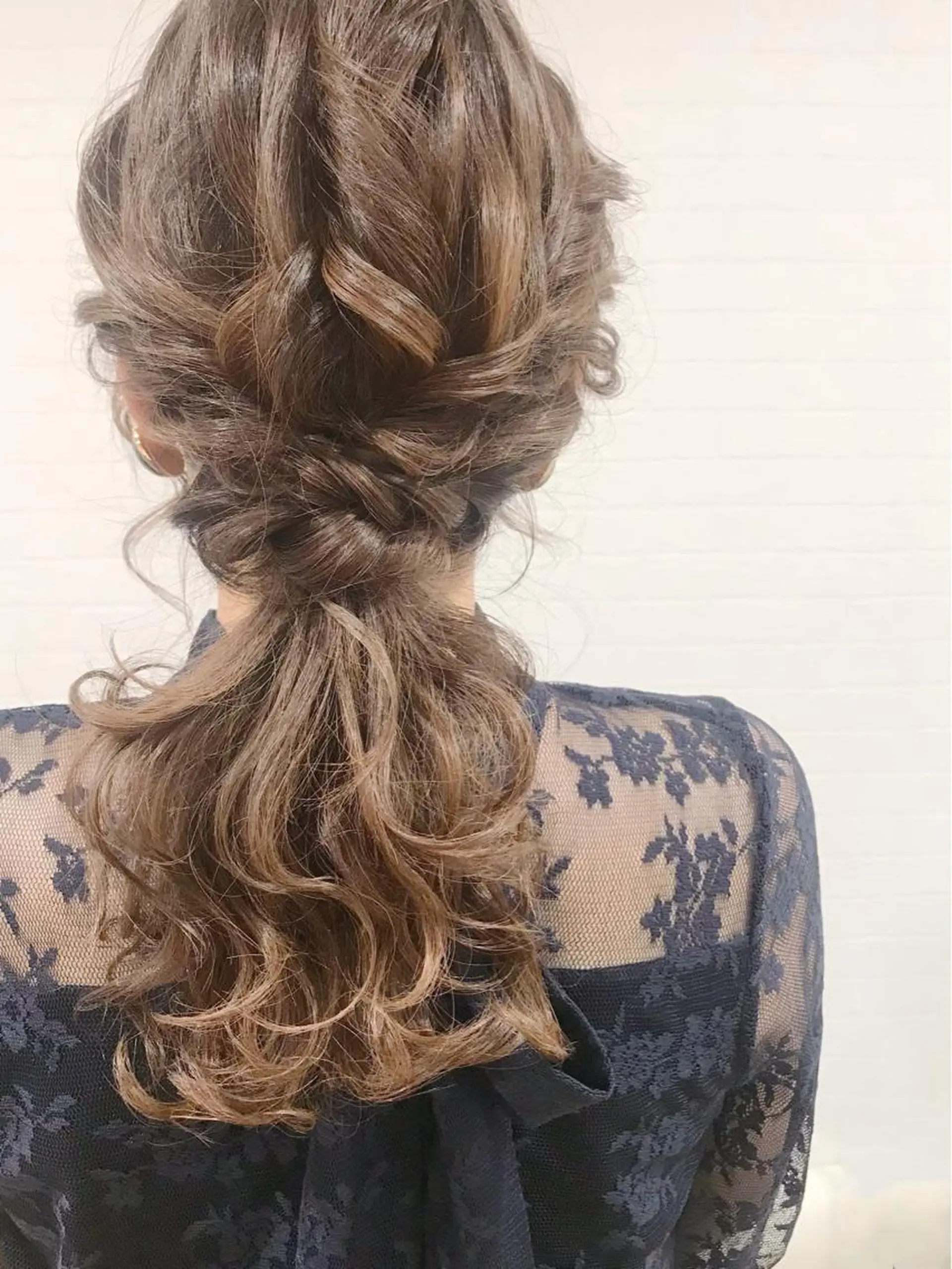 セミロング ヘアアレンジ ヘアセット GRANLUSSO 〜グランルッソ駅前店所属・木口 嘉美のヘアスタイル