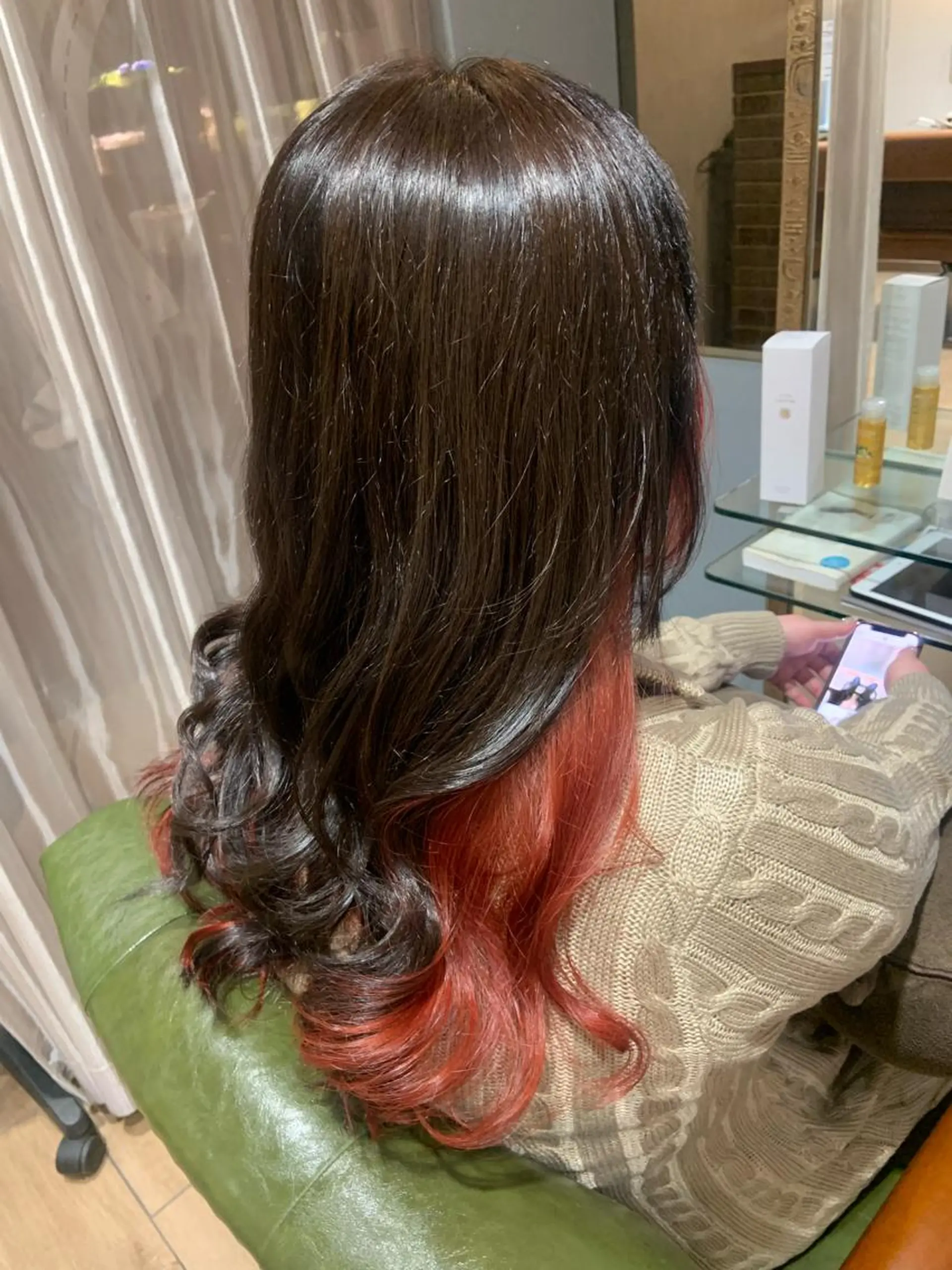 セミロング カラー 🤍透明感/韓国風 🤍サクラギヒトミのヘアスタイル