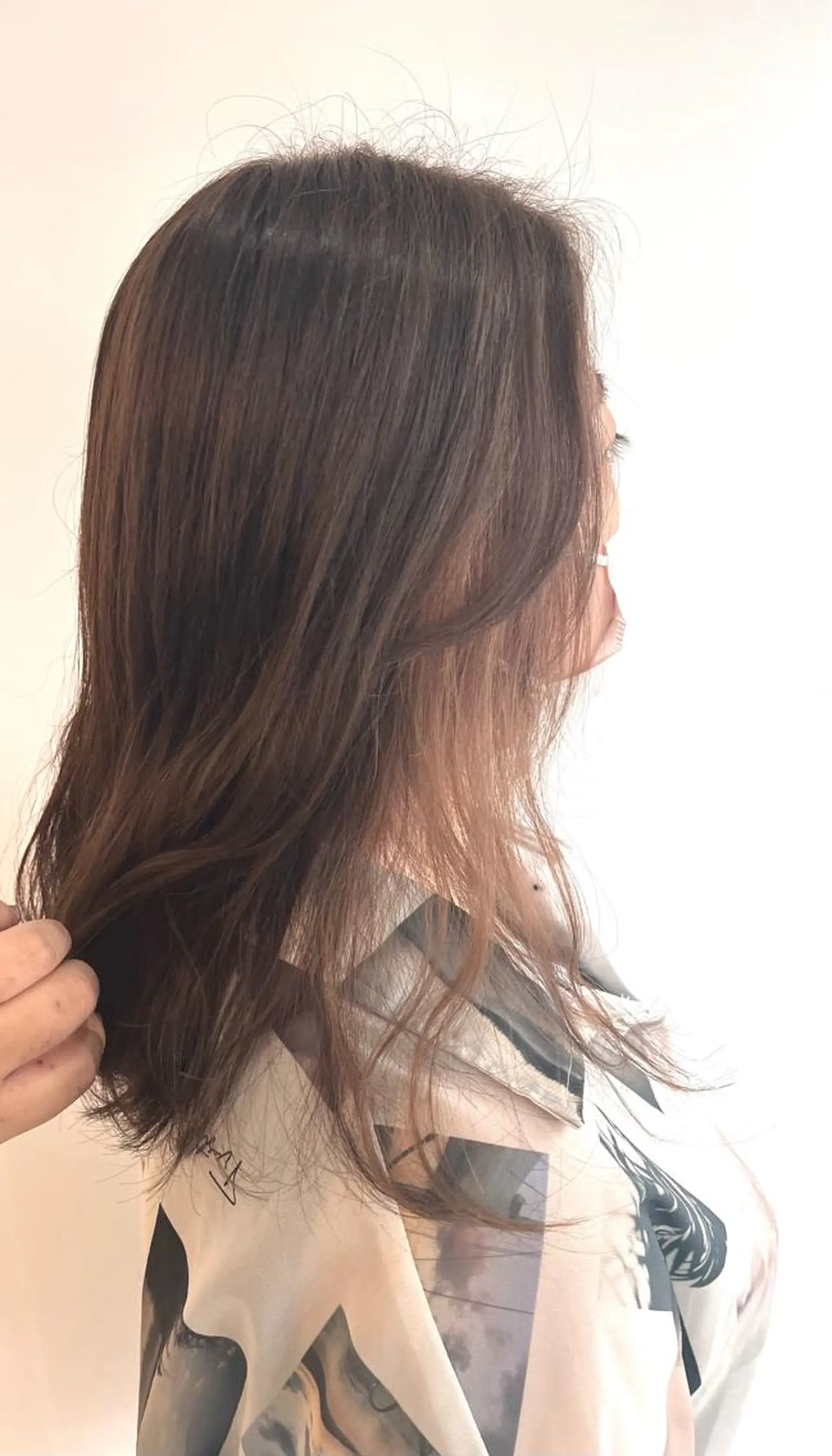 ミディアム カラー インナーカラー Dali   新札幌店所属・Dali 若松　朋美のヘアスタイル