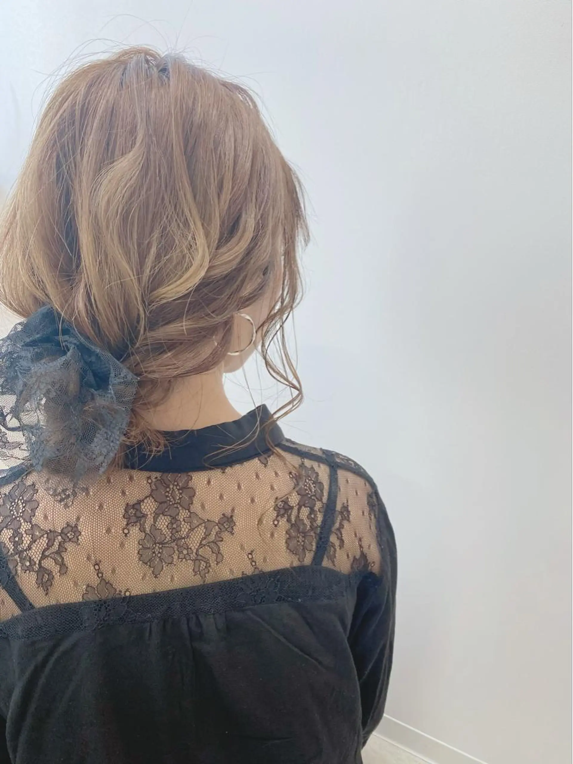 セミロング ヘアアレンジ ヘアセット GRANLUSSO 〜グランルッソ駅前店所属・木口 嘉美のヘアスタイル