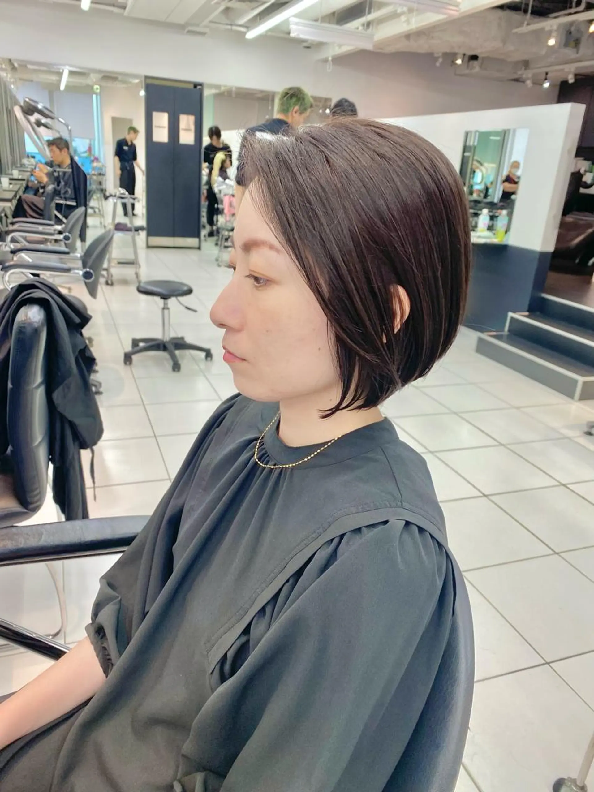 ショート 加藤 真介のヘアスタイル