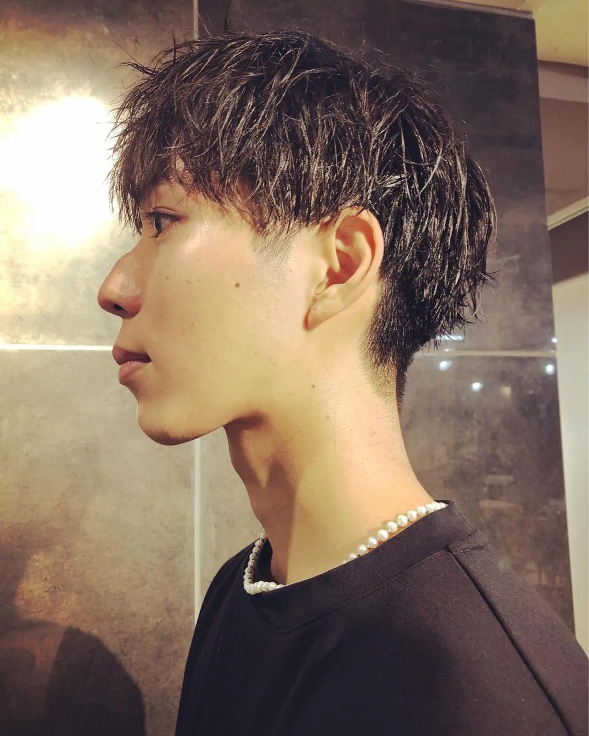 パーマ ヘアアレンジ メンズ カット パーマ トリートメント ヘアセット ainico+所属・メンズ特化✂️栗原 侑也のヘアスタイル