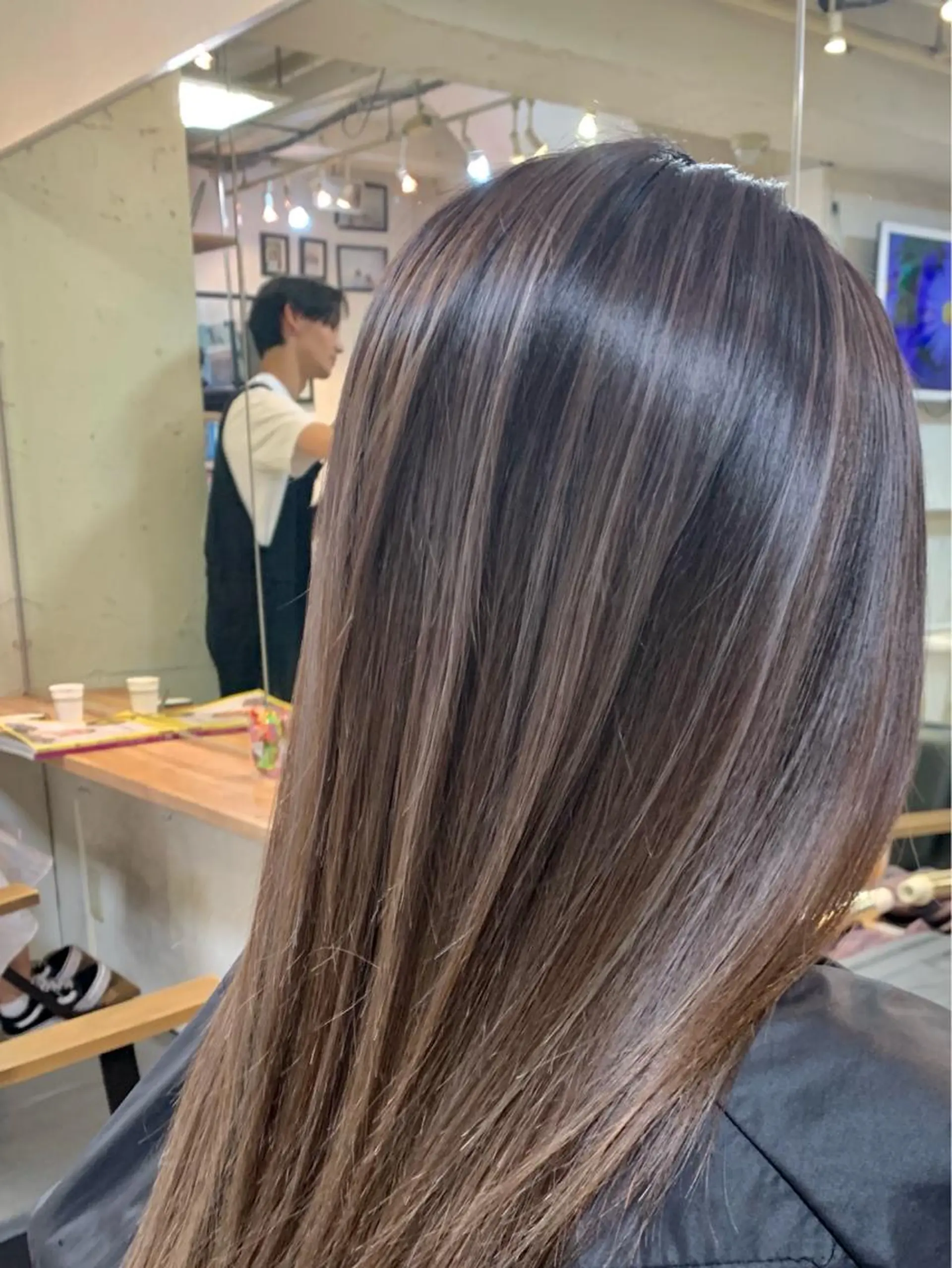 ロング レイヤーカット 🔍髪質改善診断🔎 長山　 シュンスケのヘアスタイル