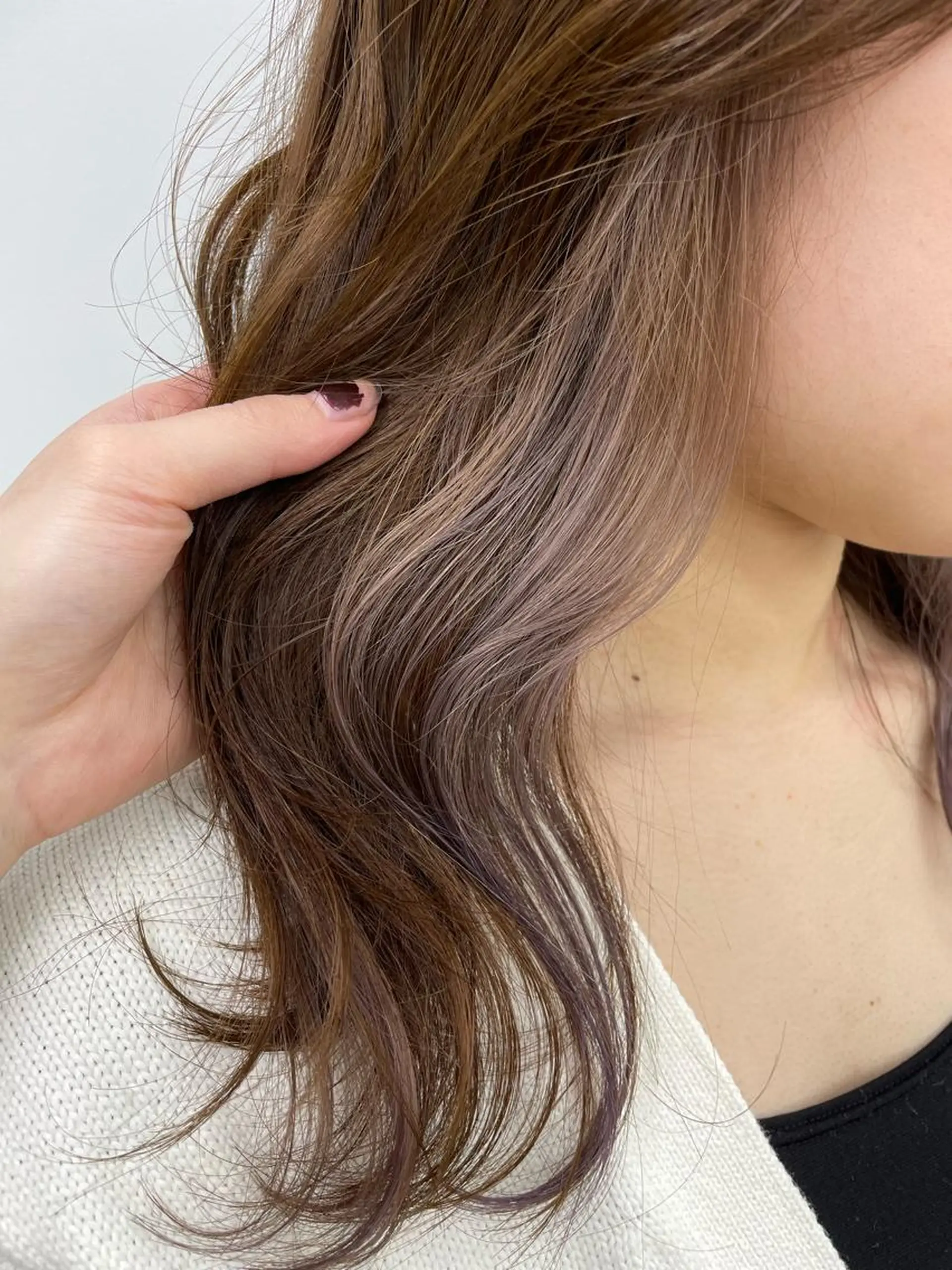 セミロング sica所属・スタイル撮影 モデル募集momoのヘアスタイル