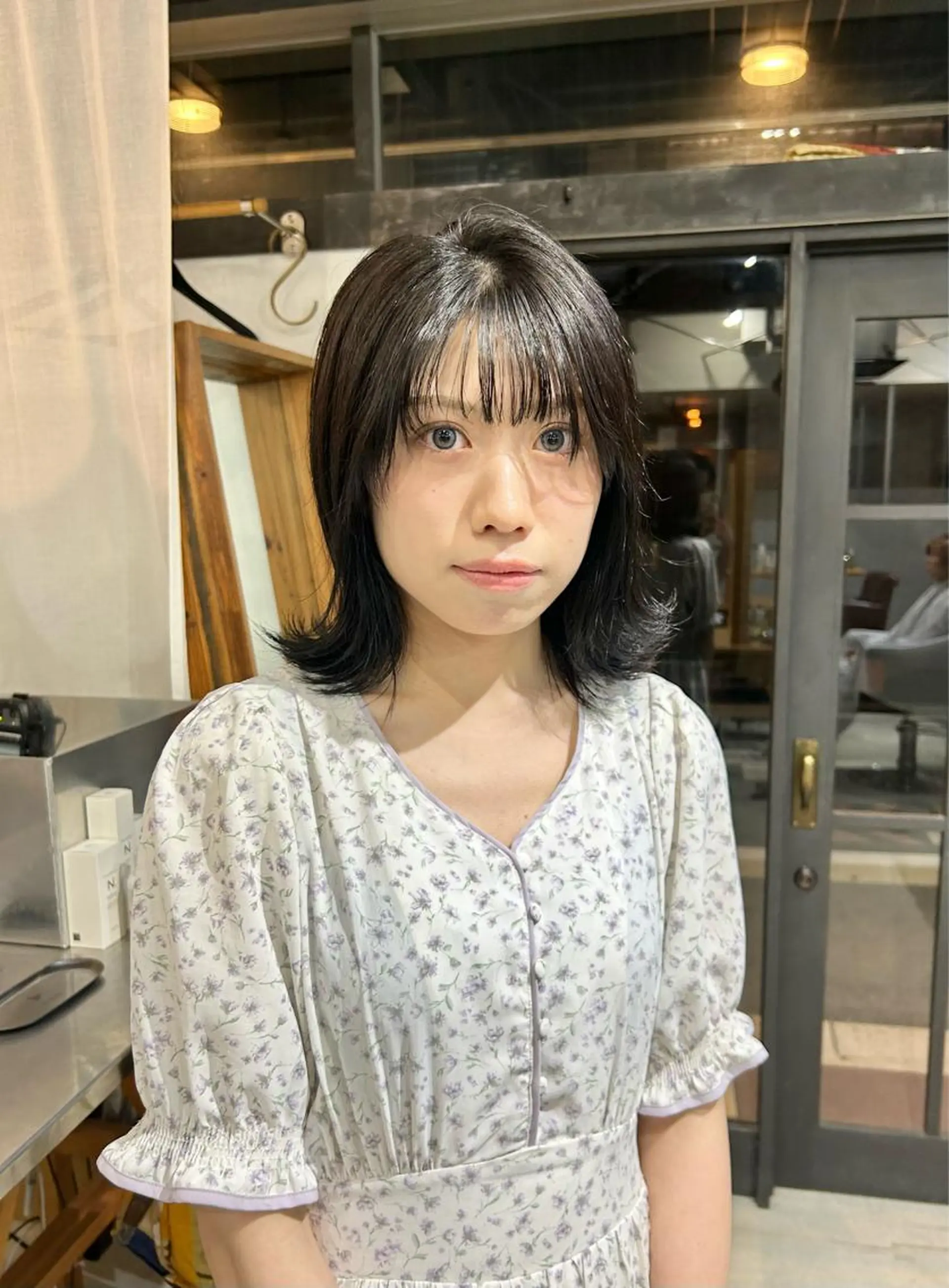 ミディアム カラー ヘアカラー 京都/カラー/松野 翔のヘアスタイル