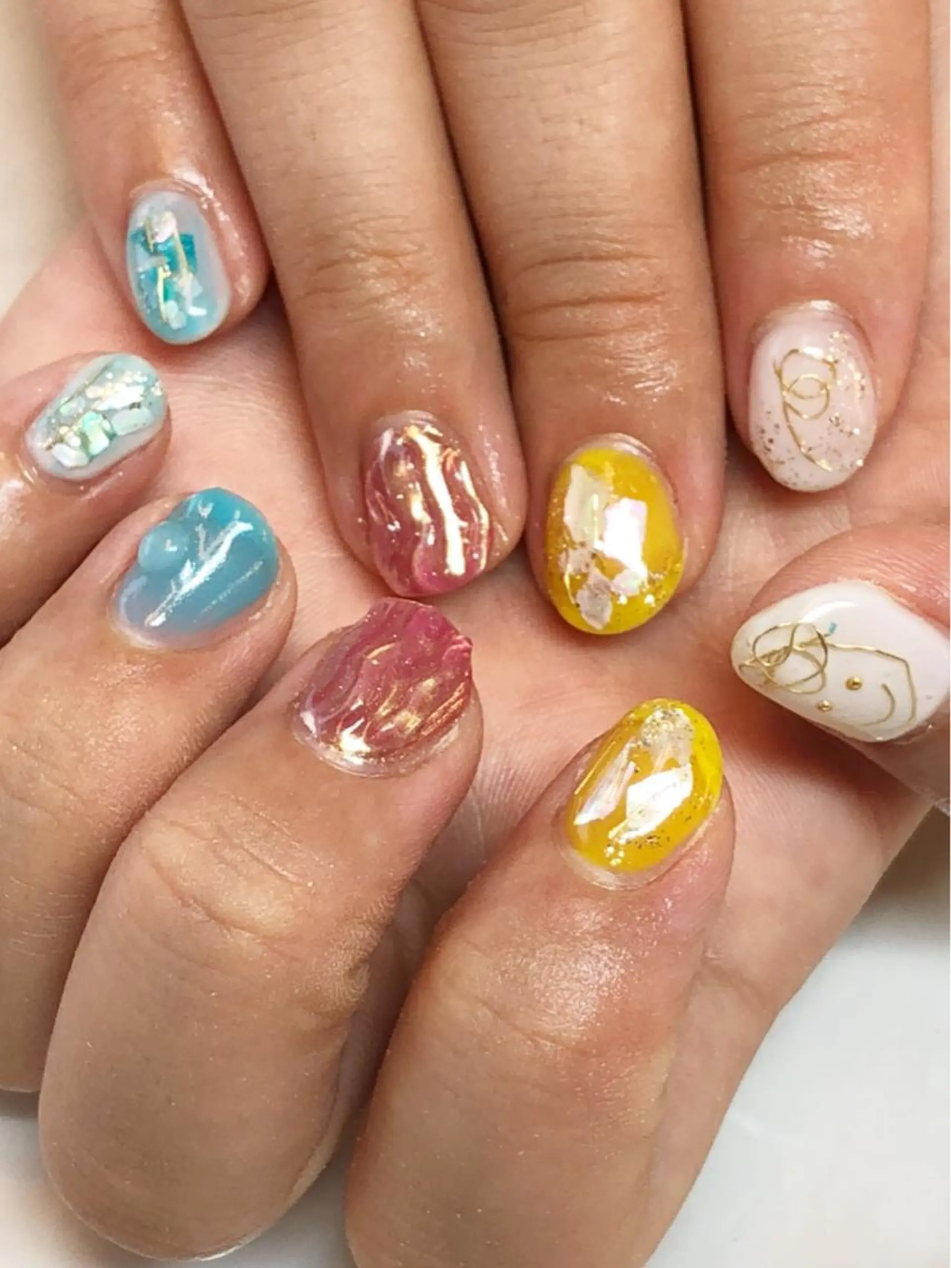 ネイル ジェルネイル ニュアンスネイル KIREIE NAILSのネイルデザイン