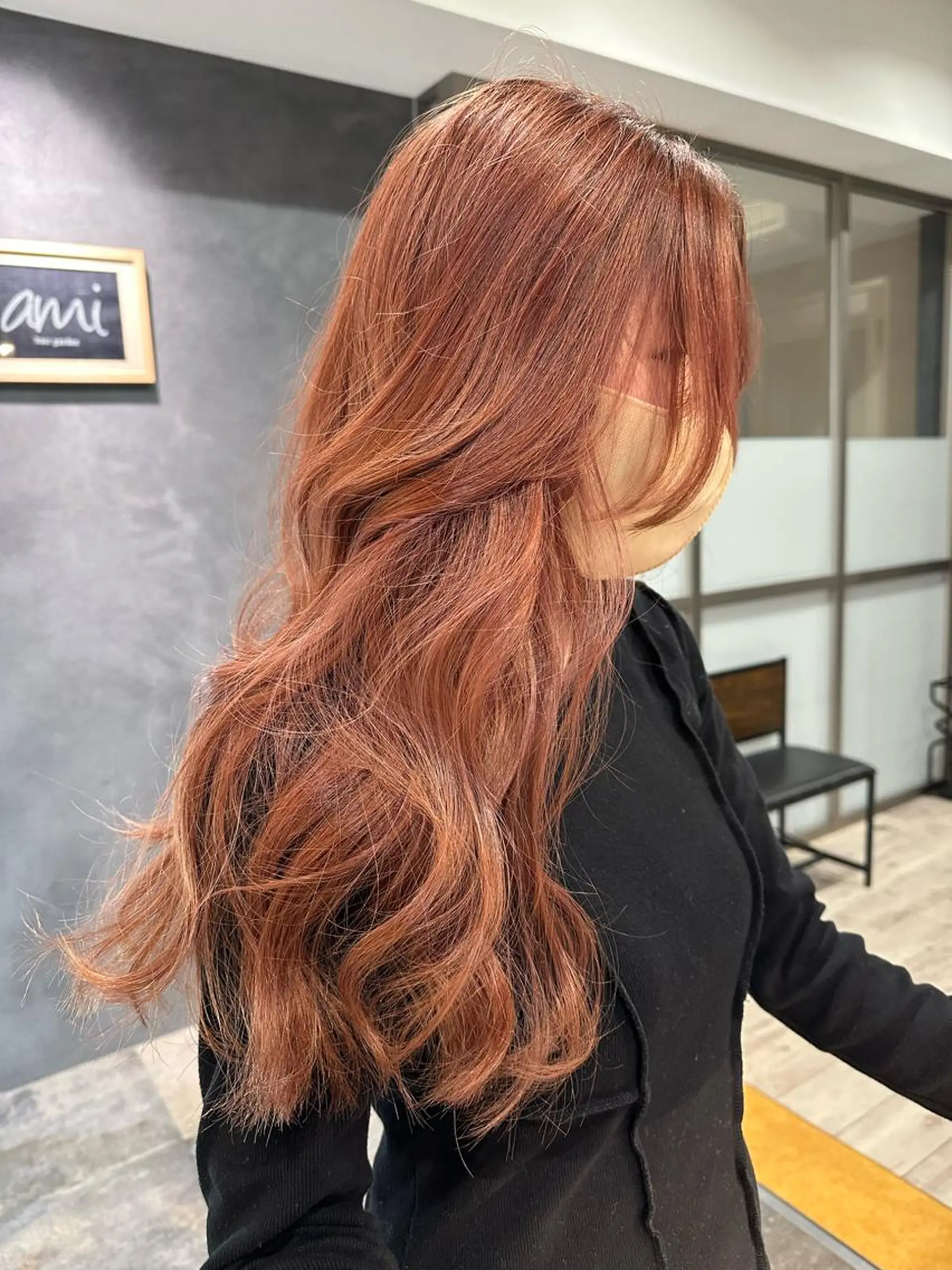 ロング ハイトーンボブ Mizuki.のヘアスタイル