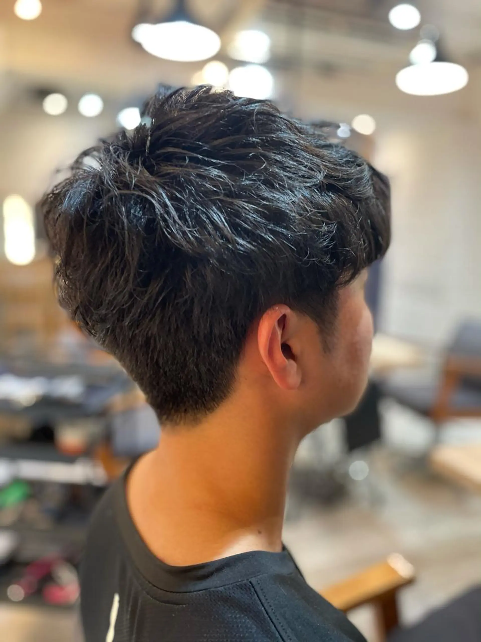 ショート メンズ 柏/春日竜次 /髪質改善縮毛矯正のヘアスタイル