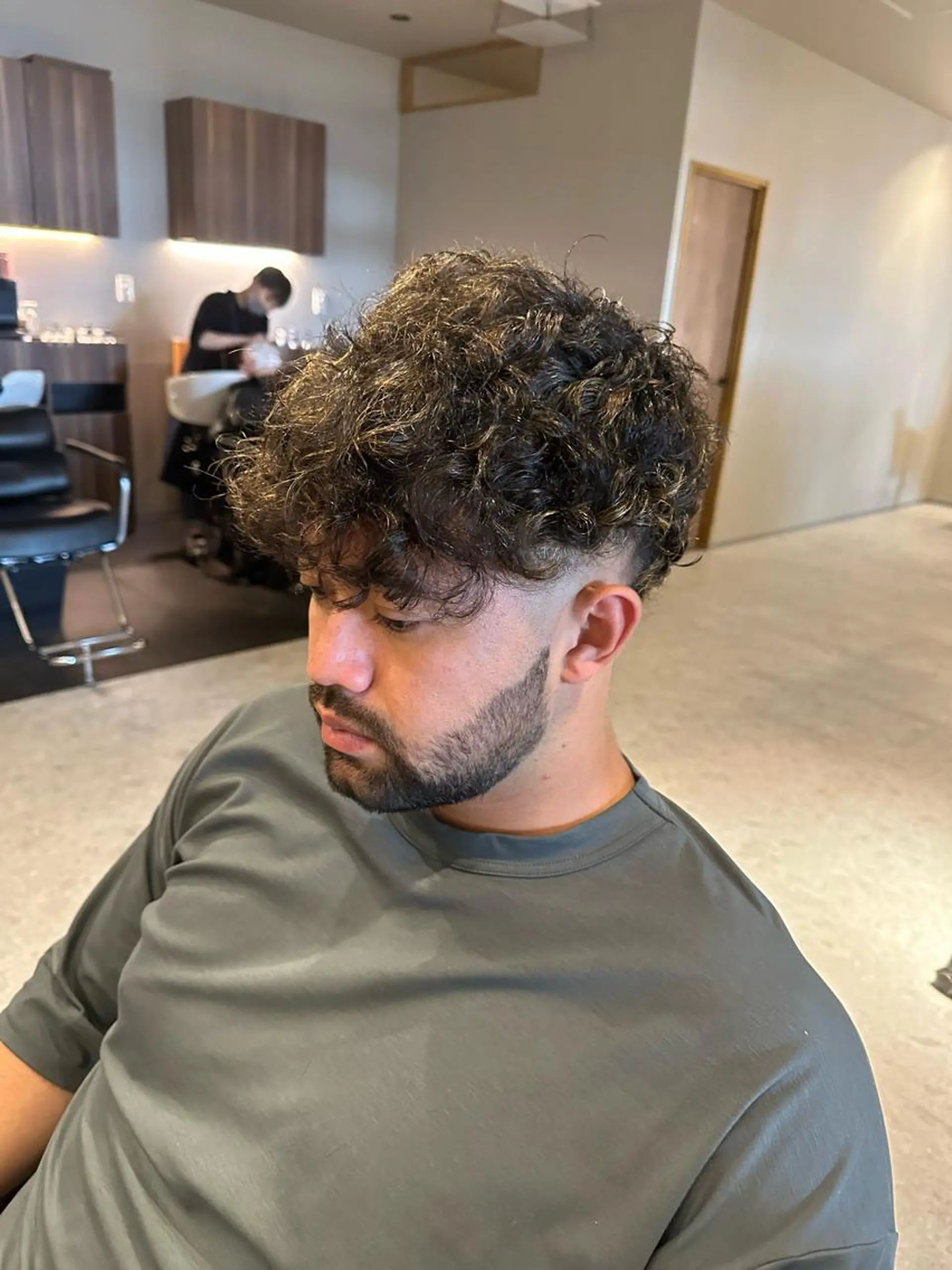 ミディアム ミディアムパーマ カット パーマ ヘッドスパ Forest. -髪質改善-のヘアスタイル