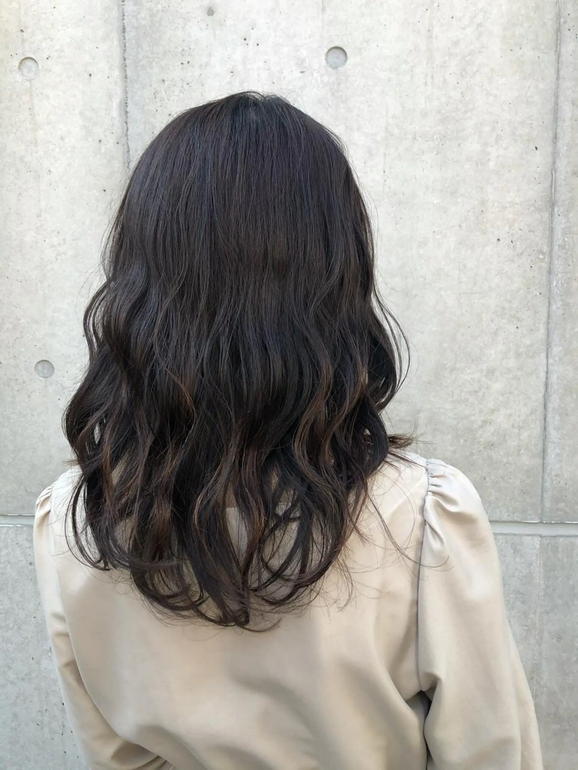 ミディアム カラー ツヤ美髪💐 髪質改善/高山愛来のヘアスタイル