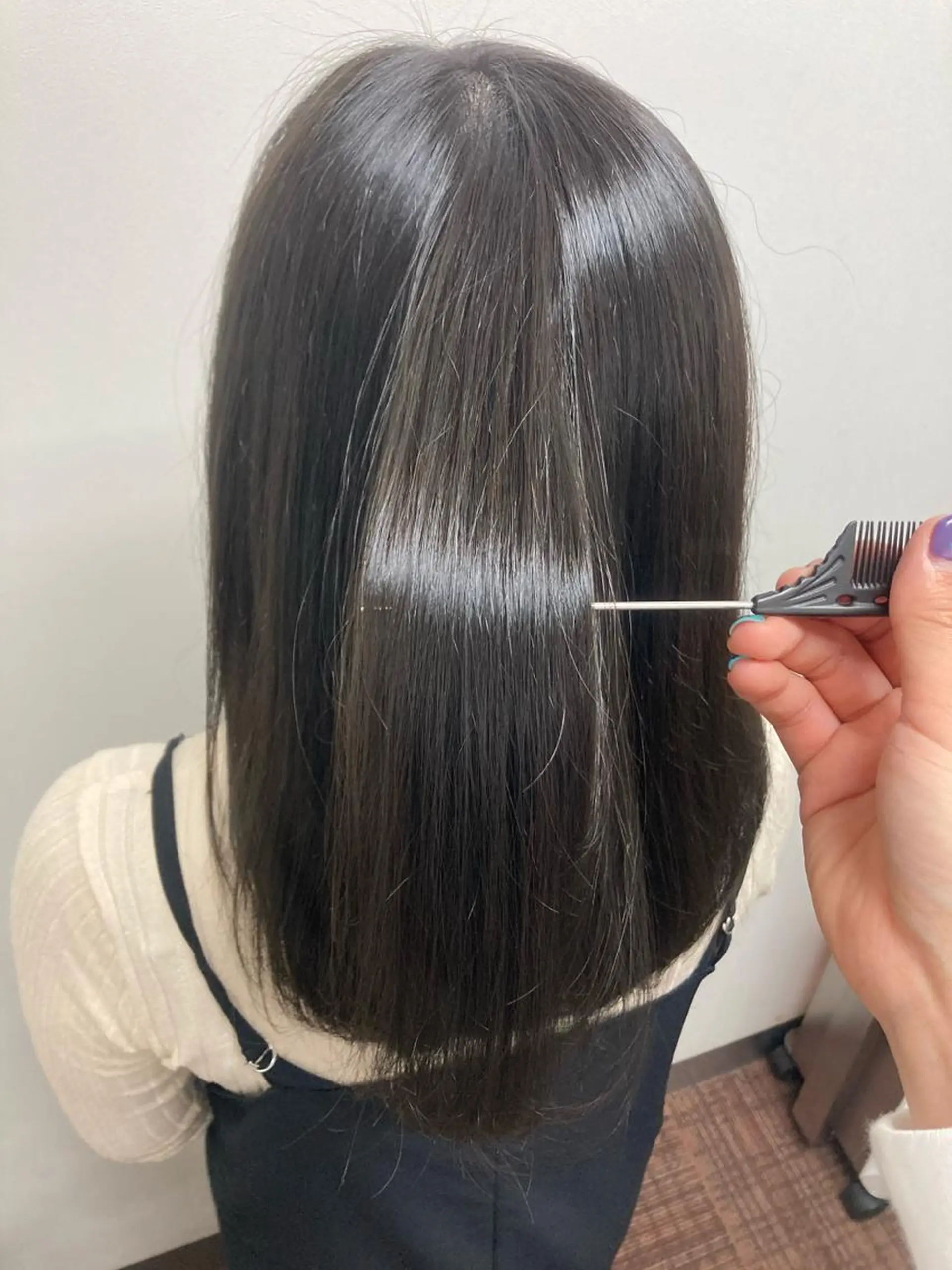 ミディアム 髪質改善 トリートメント 【ショートボブ🤎】 YU-KAのヘアスタイル