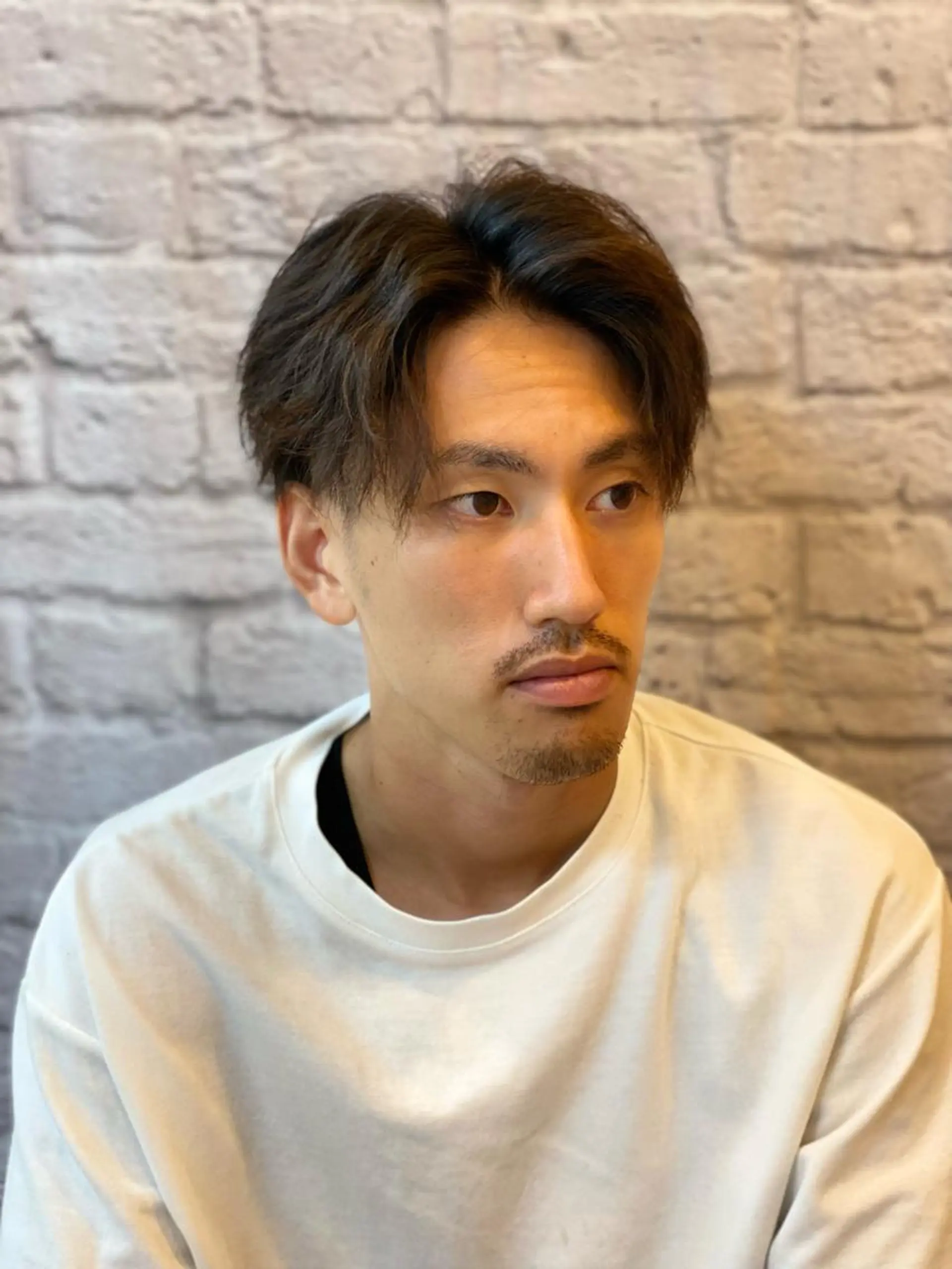 ミディアム メンズ カット 【メンズカット】 黒田美穂のヘアスタイル