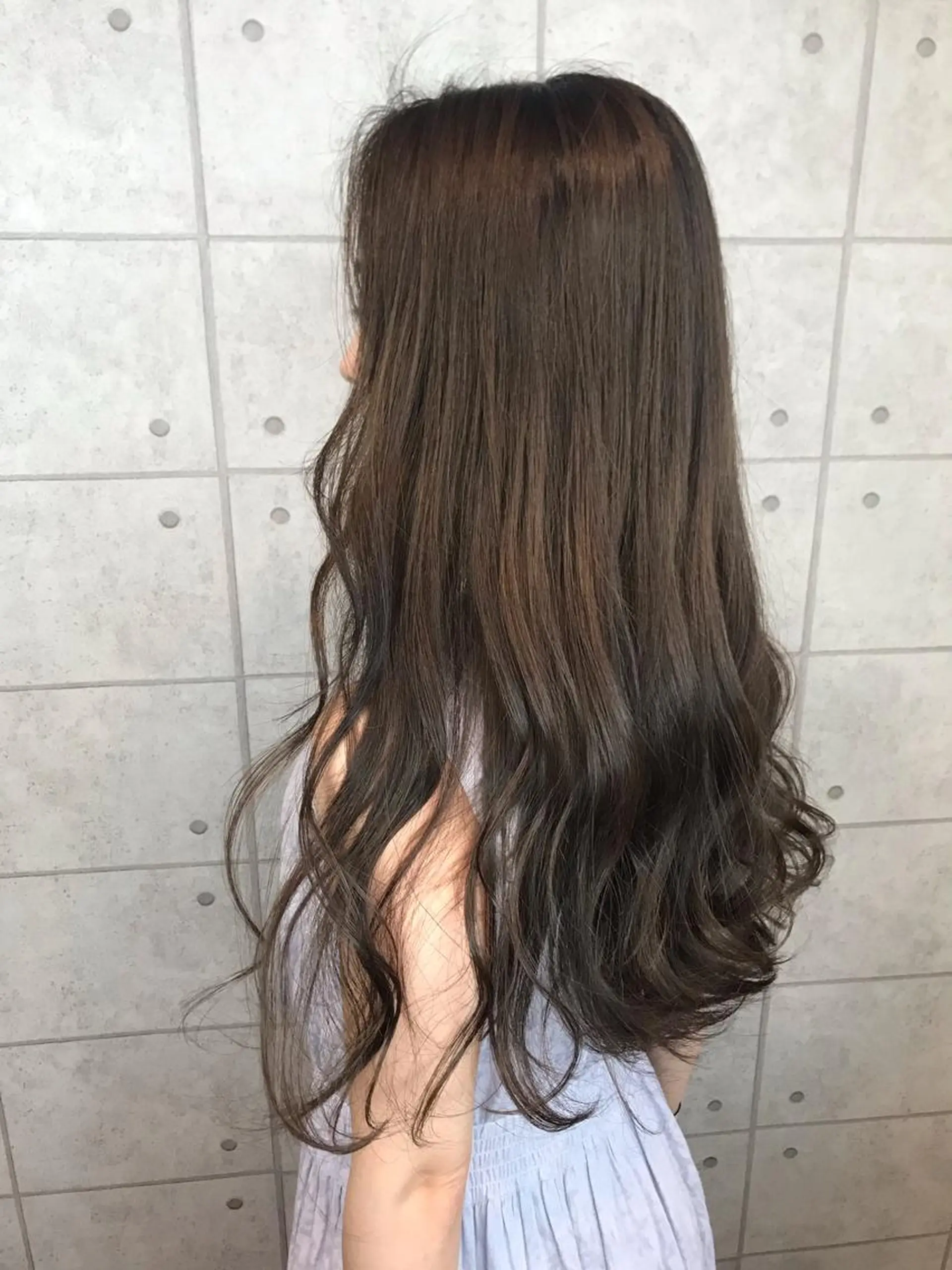 ロング カラー ヘアアレンジ knock【ノック】所属・烏丸韓国ヘア🇰🇷 ayaka🎀のヘアスタイル