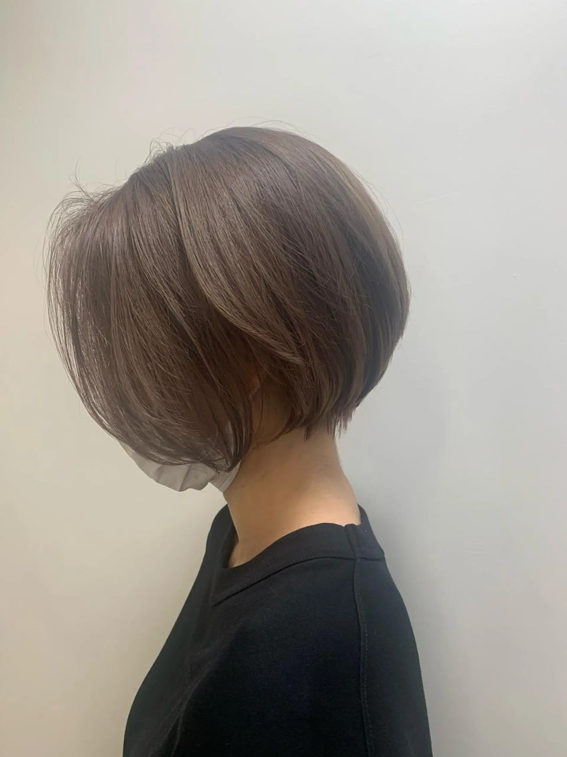 ショート カラー ショートボブ ブリーチ ハイライトカラー ボブ ハイライト カット ヘアカラー トリートメント ボブ/大人ヘア k-two濱田のヘアスタイル