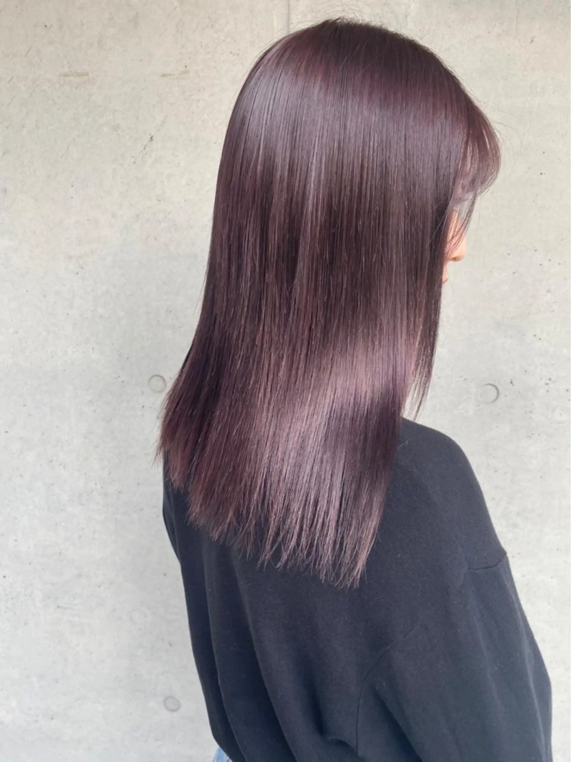 ロング カット maya レイヤーカットのヘアスタイル