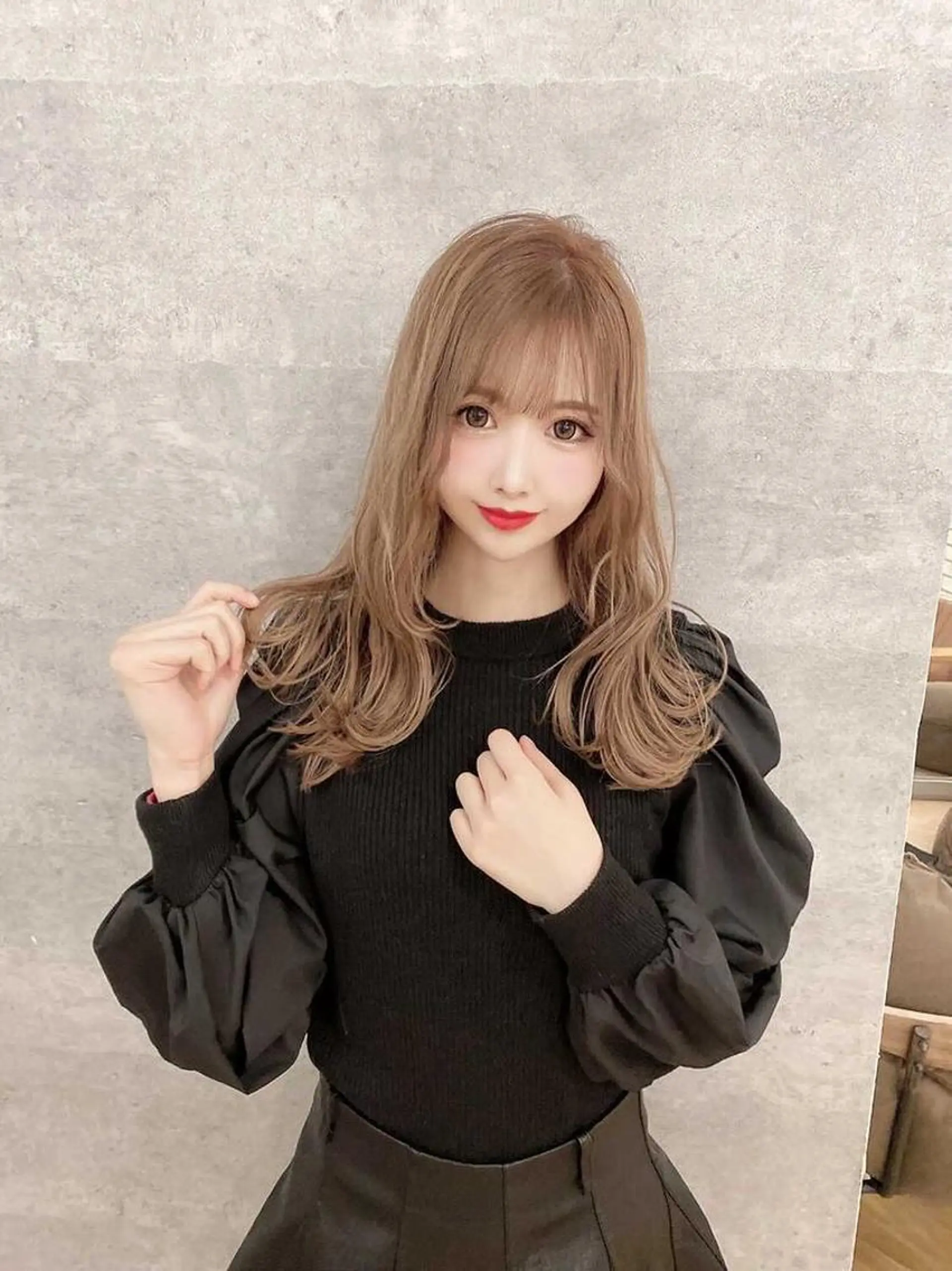 セミロング ヘアカラー ヘッドスパ 佐藤優太朗 似合わせ/髪質改善のヘアスタイル