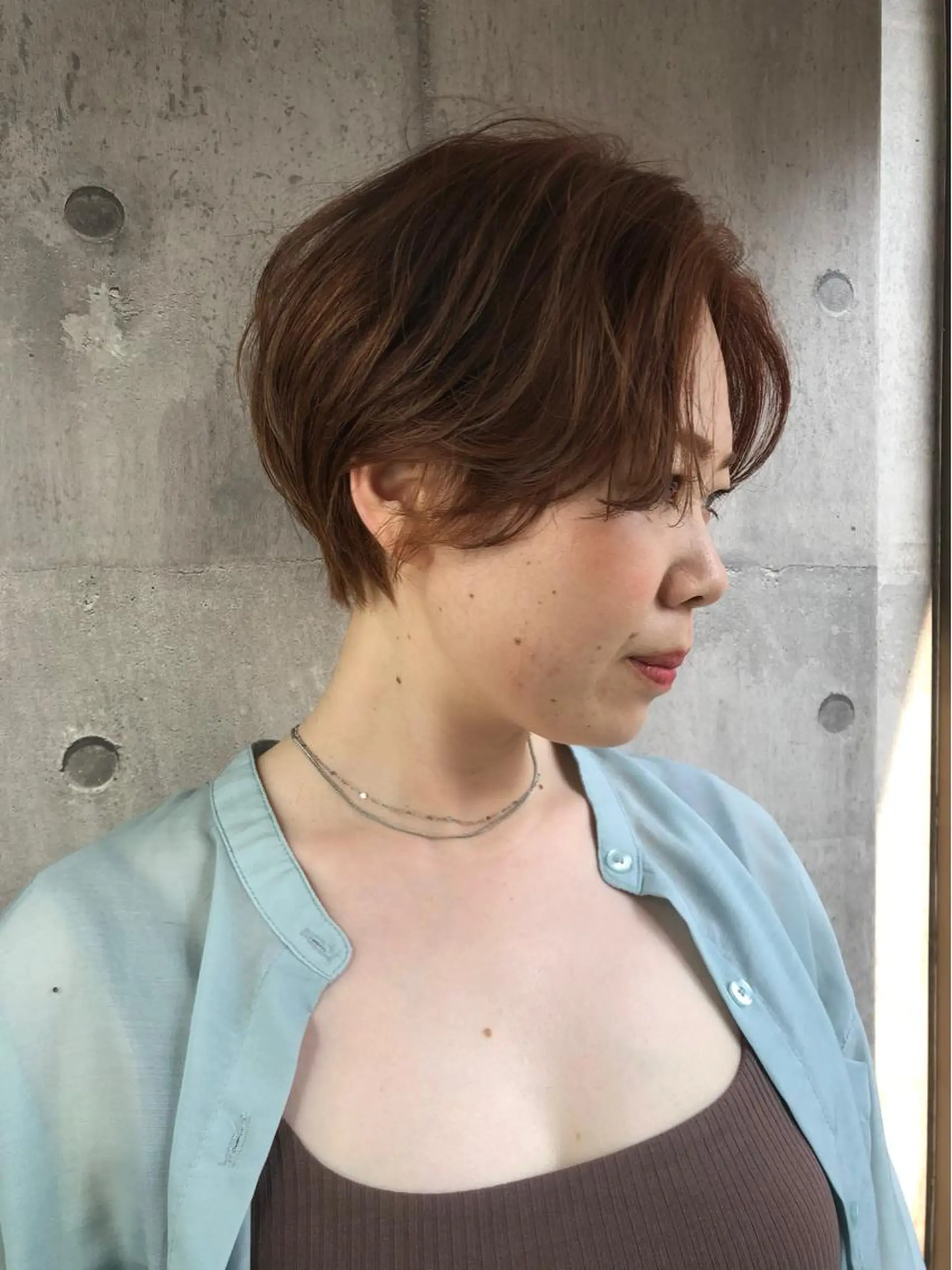 ショート カラー ヘアアレンジ カット ヘアカラー トリートメント Peyp所属・早瀬 裕之のヘアスタイル
