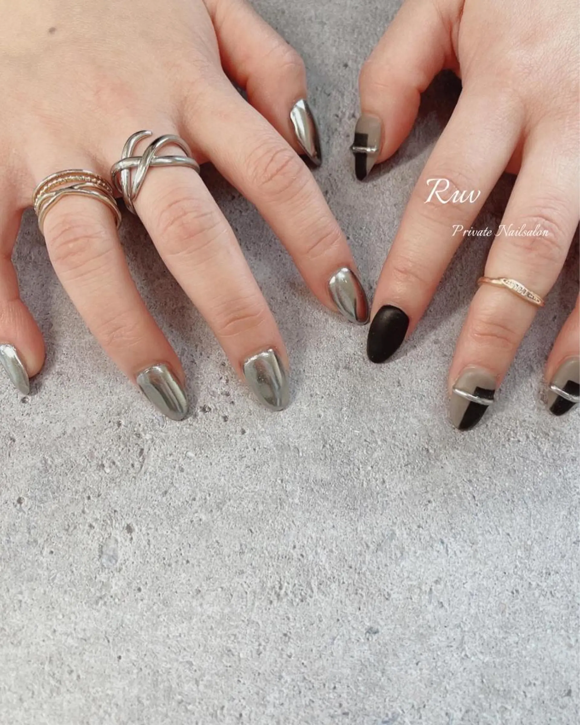 ネイル ハンドネイル プライベート ネイルサロン　ルヴのネイルデザイン