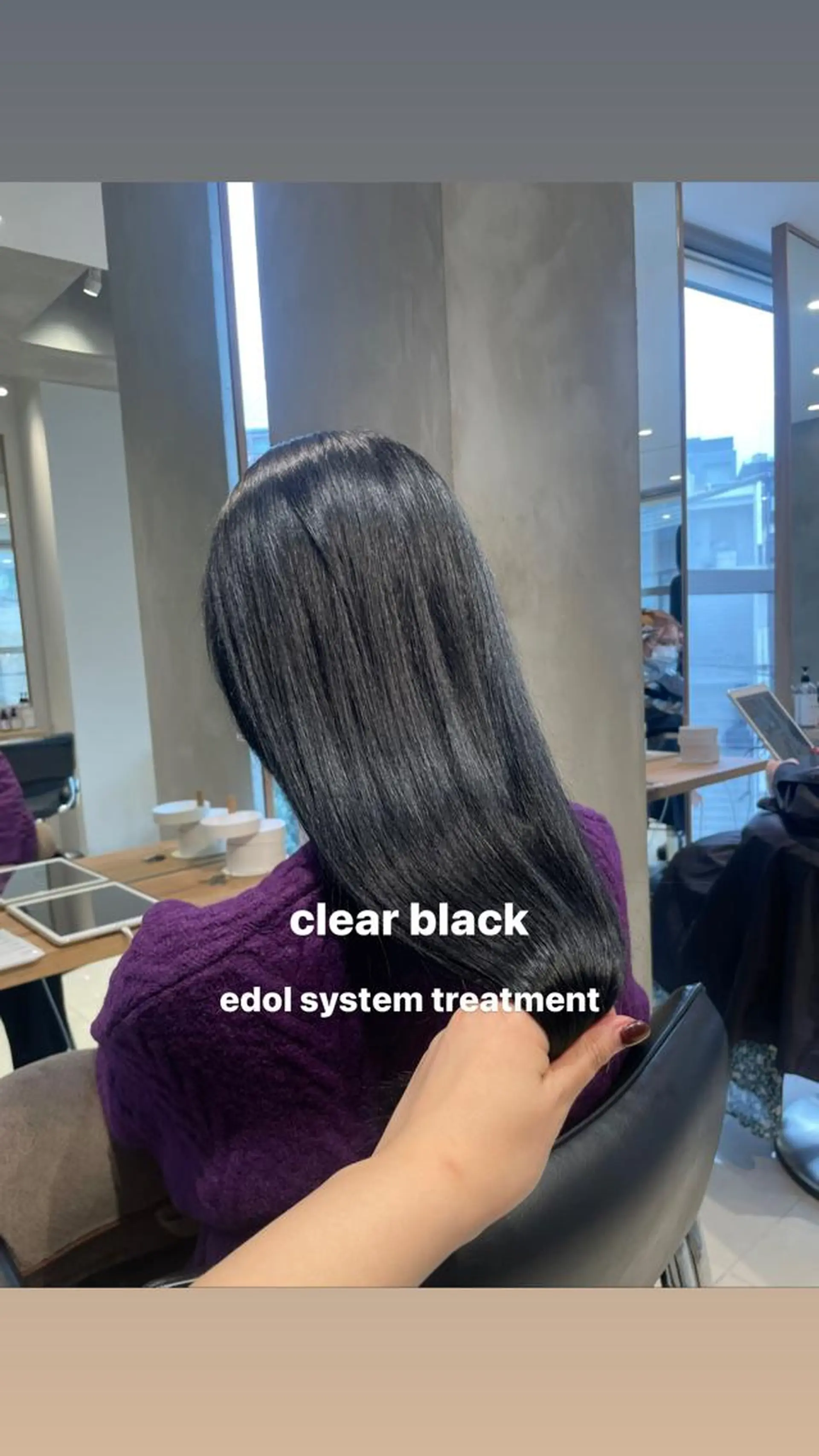 カラー エドルカラー miko🪽地毛風/ ハイトーン/レイヤーのヘアスタイル