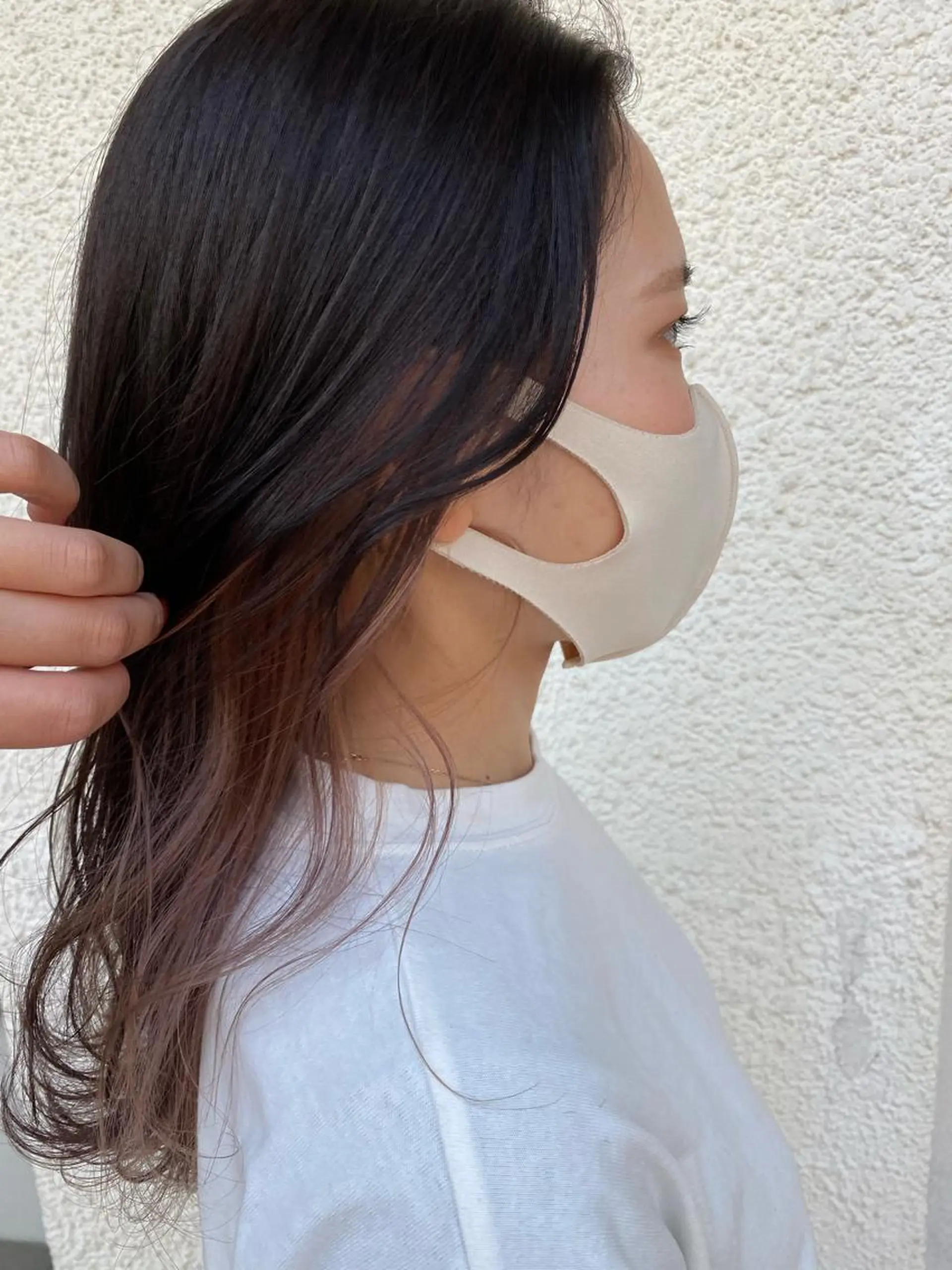 セミロング putri店長 和田鈴采のヘアスタイル