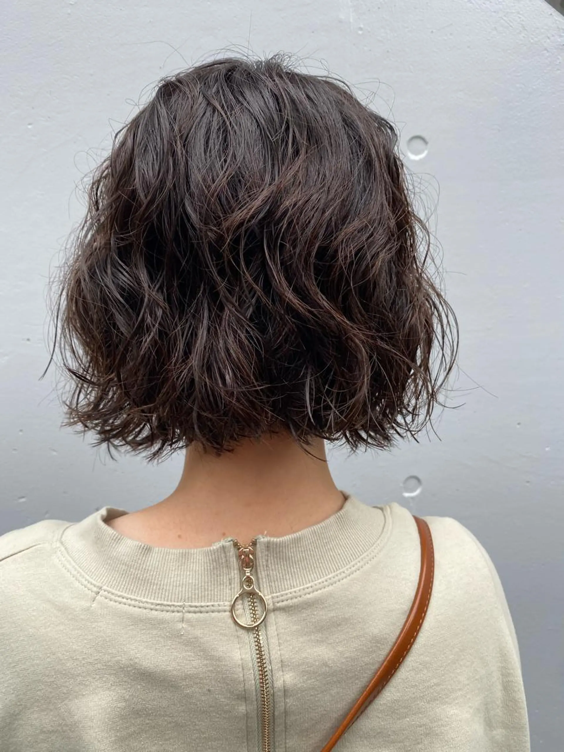 ショート パーマ les baladins du miroir所属・🍃YURI 🍃のヘアスタイル