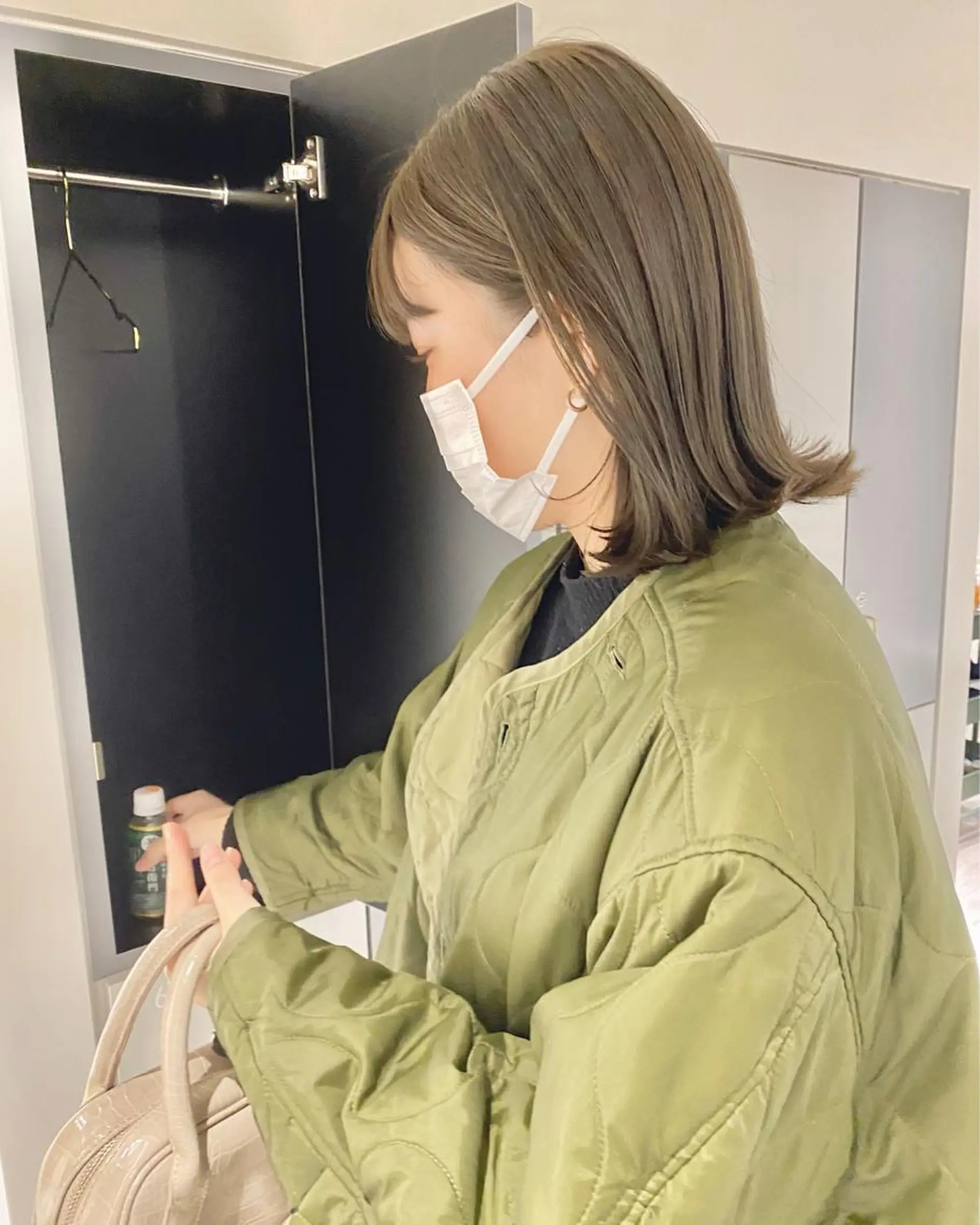 ミディアム カラー カット ヘアカラー トリートメント LOVESTOIKE 堂本のヘアスタイル