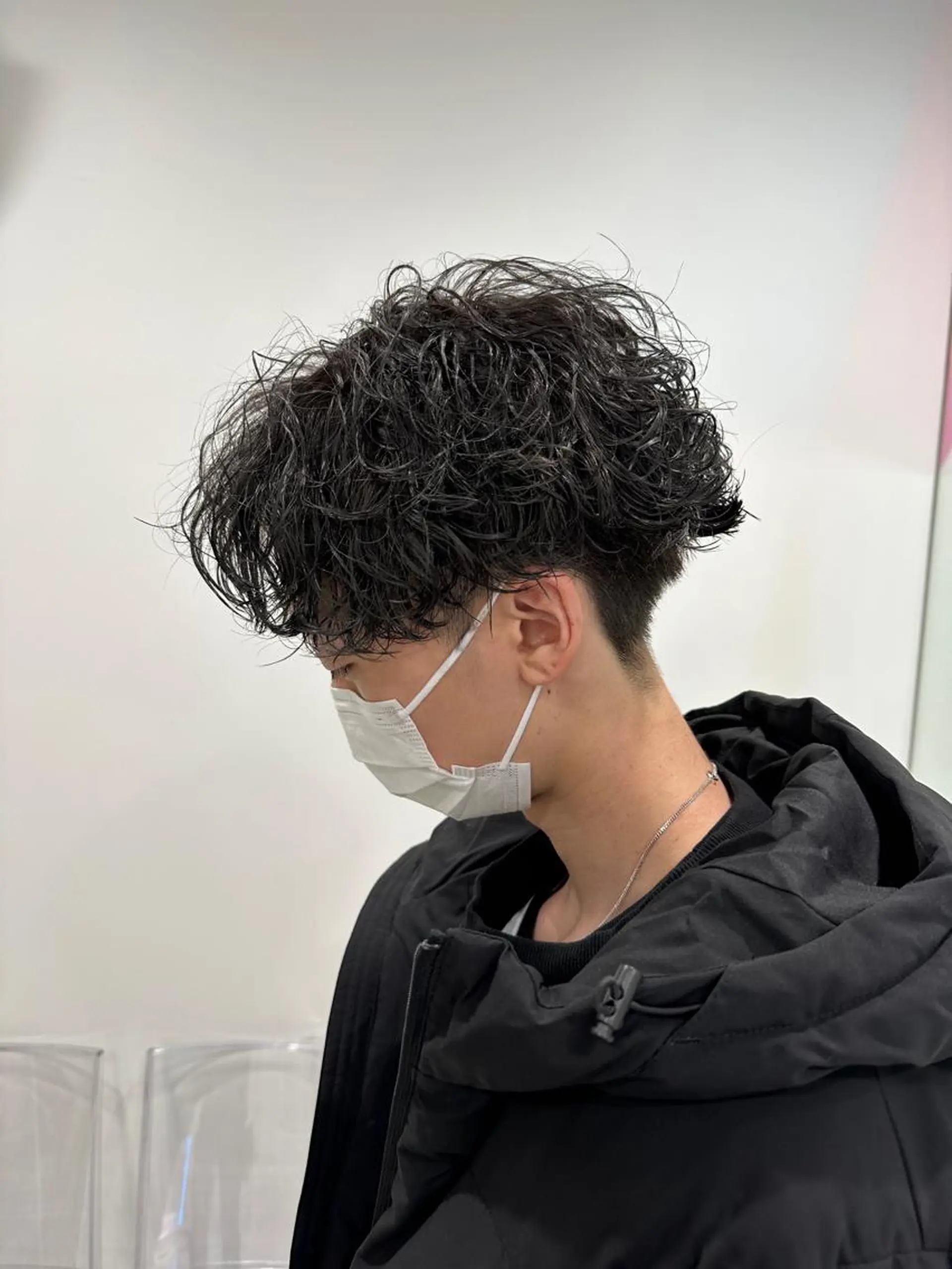 ショート カラー パーマ メンズ 【メンズサロン】 BLUCK 横浜のヘアスタイル