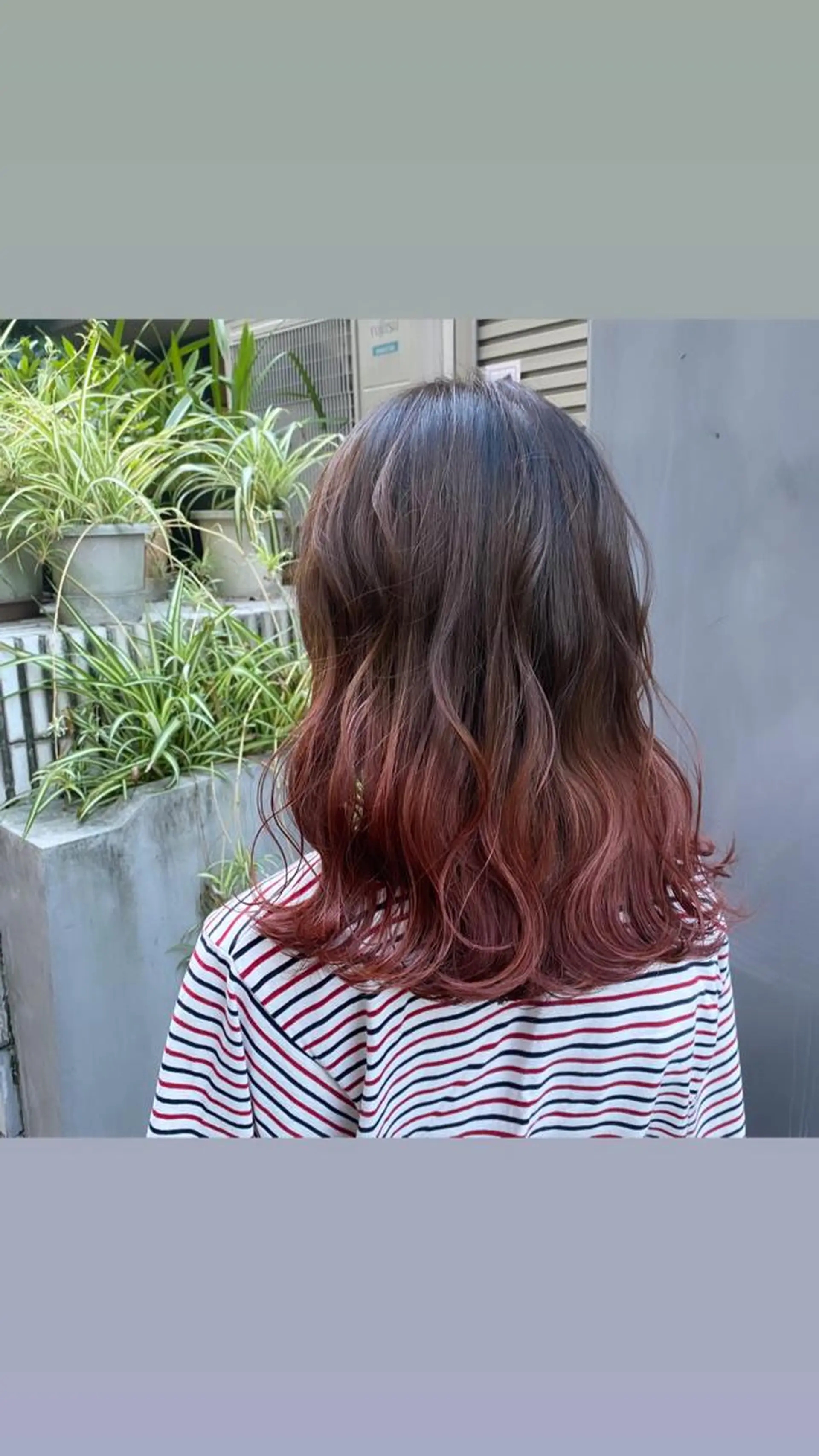 セミロング カラー パーマ ヘアアレンジ 🍀髪質改善 ケアカラーrootsのヘアスタイル