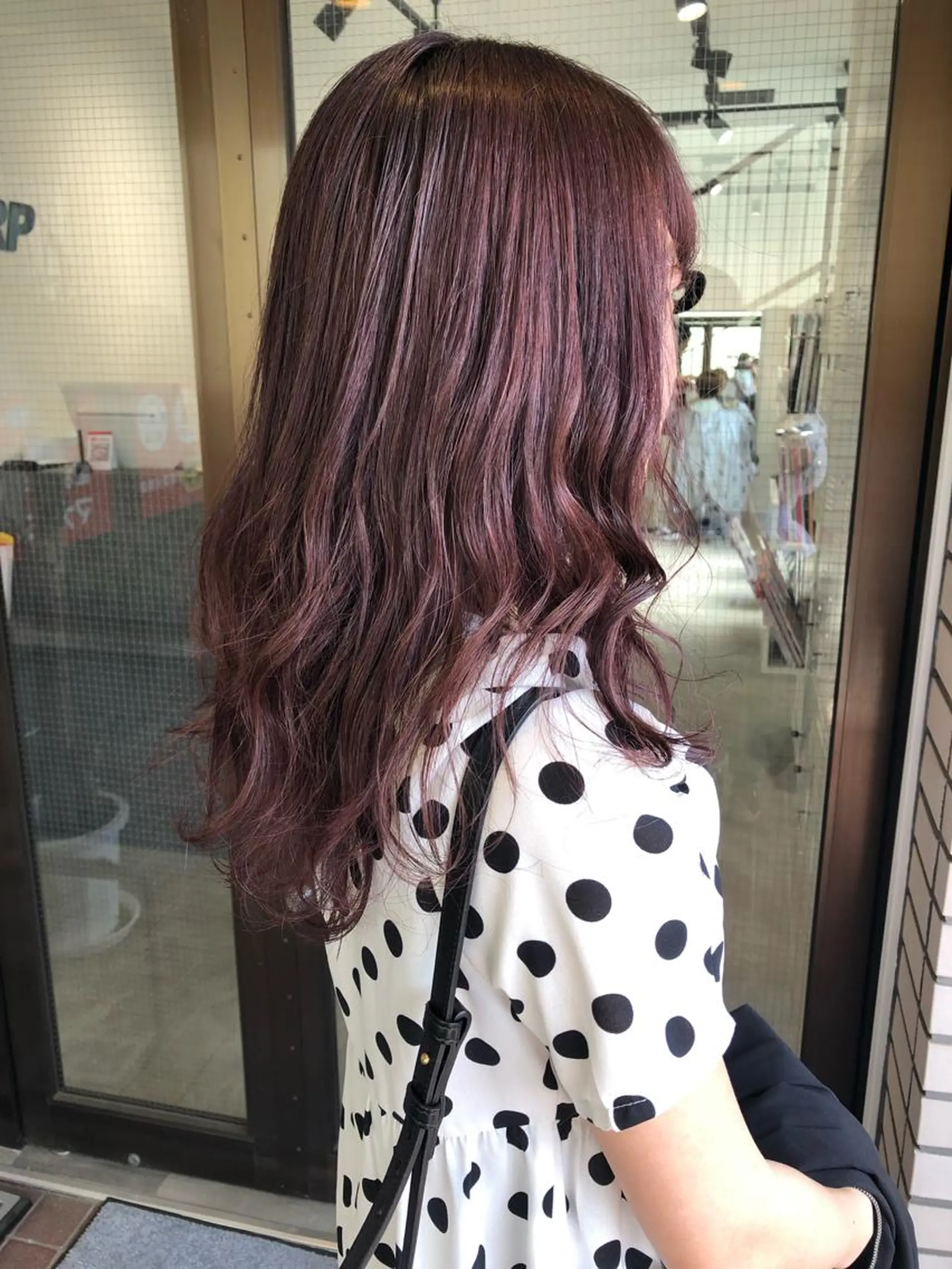 ロング カラー ラベンダーカラー ピンクカラー ピンクラベンダー ヘアカラー 2nd所属・🤍2nd🤍田所 美希のヘアスタイル