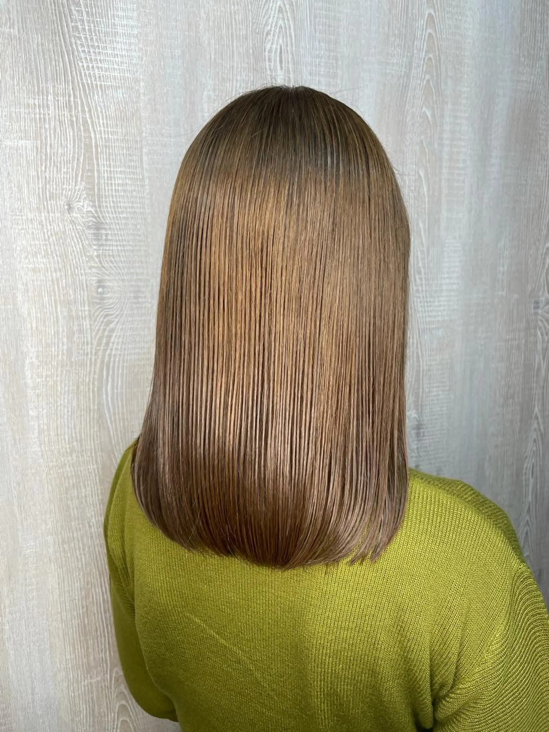 ミディアム カラー 髪質改善×METEO 店長 貞松直也のヘアスタイル